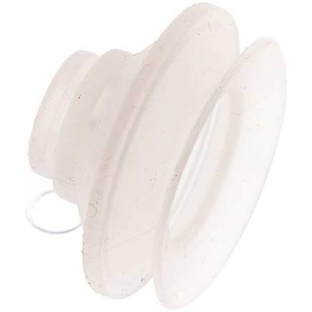 VSP 40 B1 SI. Bellows suction pad, 1,5-way, P-series, 42x9mm, Silicone (50A), transparent