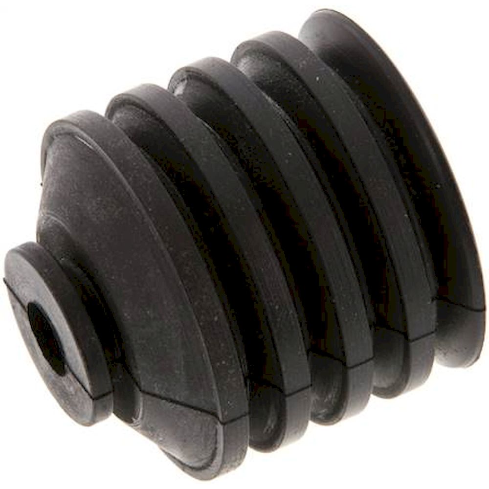 VSP 40 B4 CR. Bellows suction pad, 4,5-way, P-series, 40x20mm, CR (50A), black