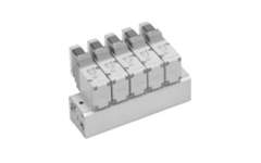 SMC VV3P3-41-021-02. VV3P3, Serie 300, 3-Wege-Magnetventil Mehrfachanschlussplatte