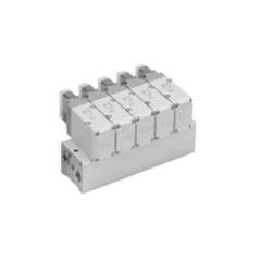 SMC VV3P3-41-131-02. VV3P3, Serie 300, 3-Wege-Magnetventil Mehrfachanschlussplatte