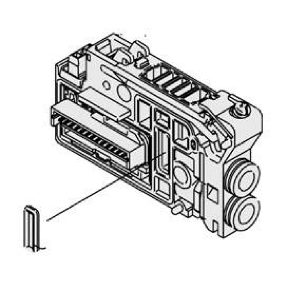 SMC VVQ1000-10A-1. VVQ1000-10A-1, Blanking Plate Assembly, Base Mounted
