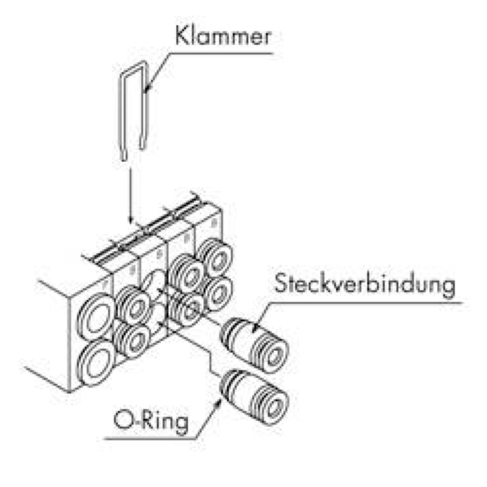 SMC VVQ1000-50A-C3. Steckverbindung