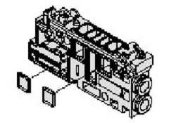 SMC VVQ2000-18A. Staudruck-Rückschlagventil