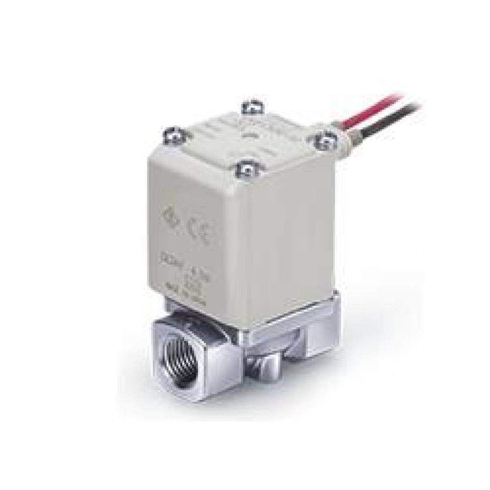 SMC VX222HGKXB. VX2**, Direct Operated 2 Port Solenoid Valve for Medium Vacuum/Water/Oil/Steam.