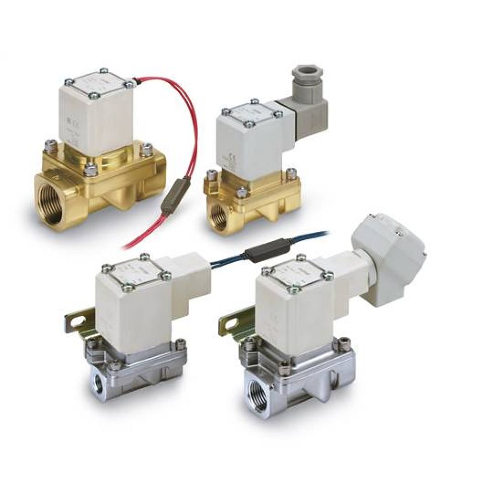SMC VXS255HGA. VXS2, Pilotgesteuertes 2/2-Wege-Magnetventil für Dampf