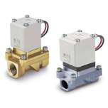 SMC VXZ240FLAXB. VXZ2*0, Pilotgesteuertes 2/2-Wege-Magnetventil für Druckluft