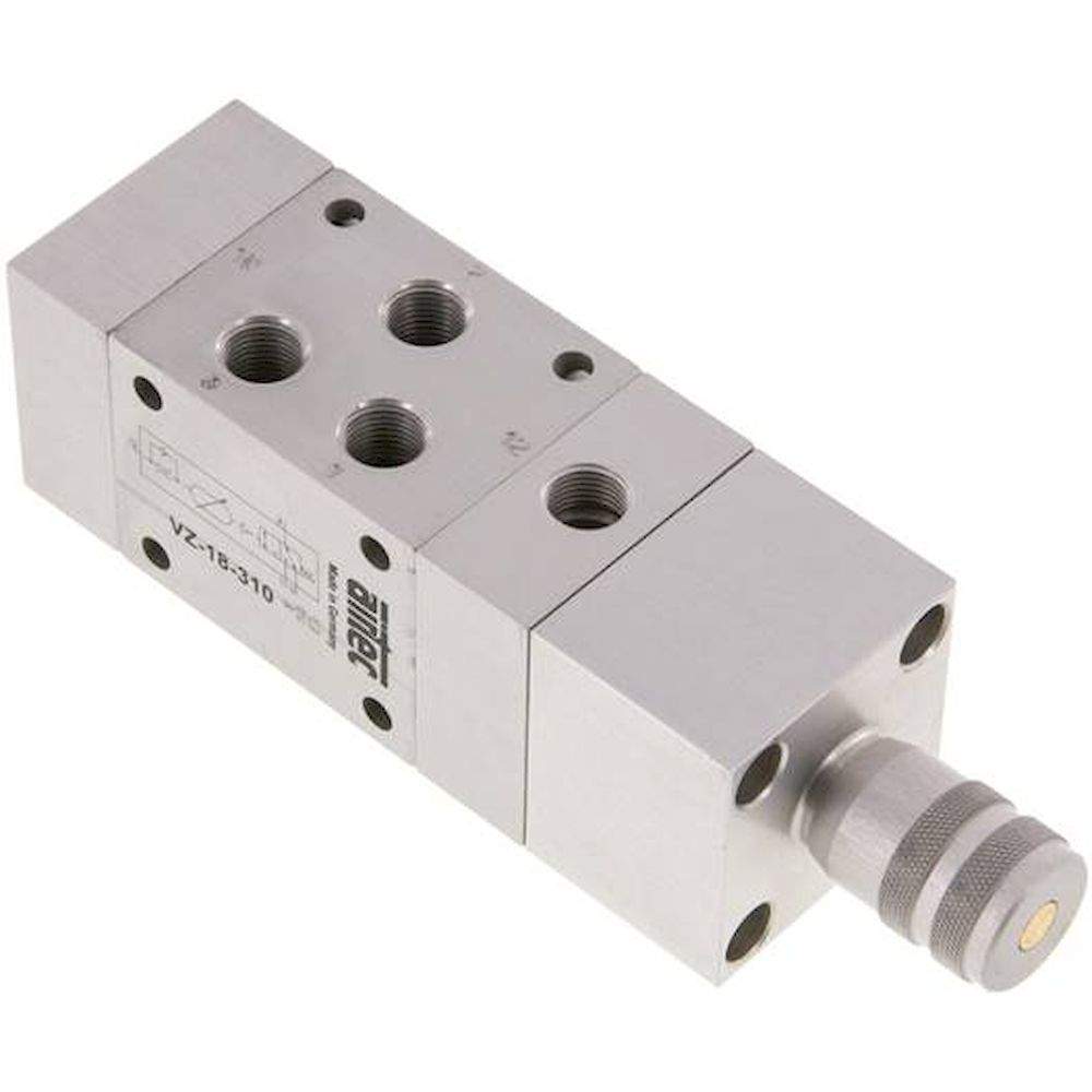 Airtec VZ 18 310/20. 3/2-Wege Zeitventil, 1 - 20 Sekunden, G 1/8"