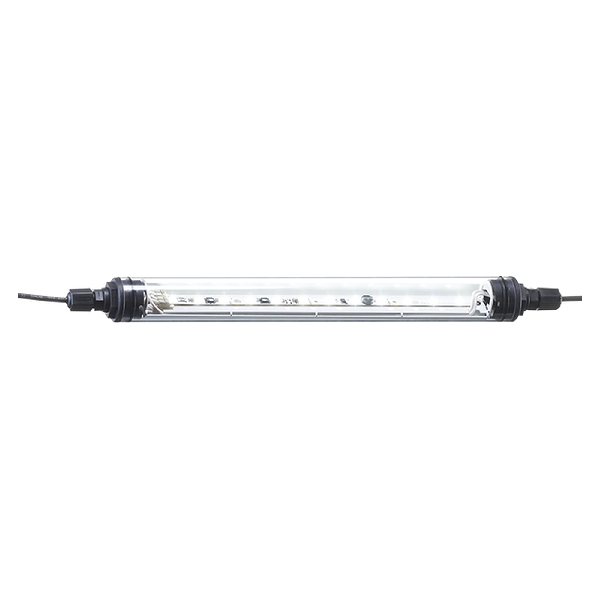 LED tube luminaire RL40LE-12 D, 4.5 W, 590 lm, clear, through-wired, 368 mm - Waldmann 113017000-00694174