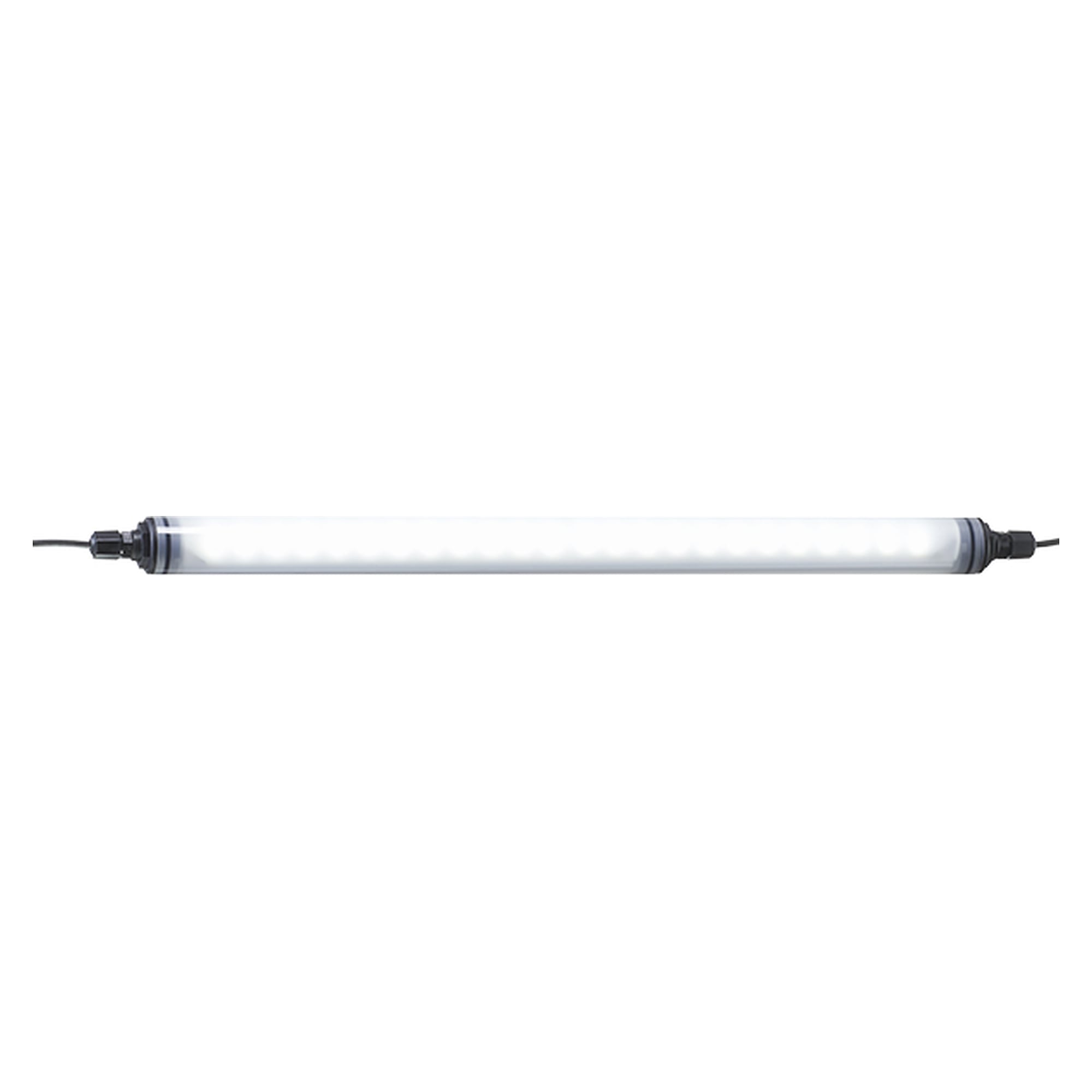 LED tube luminaire RL40LE-24 D, 10 W, 950 lm, opal, through-wired, 652 mm