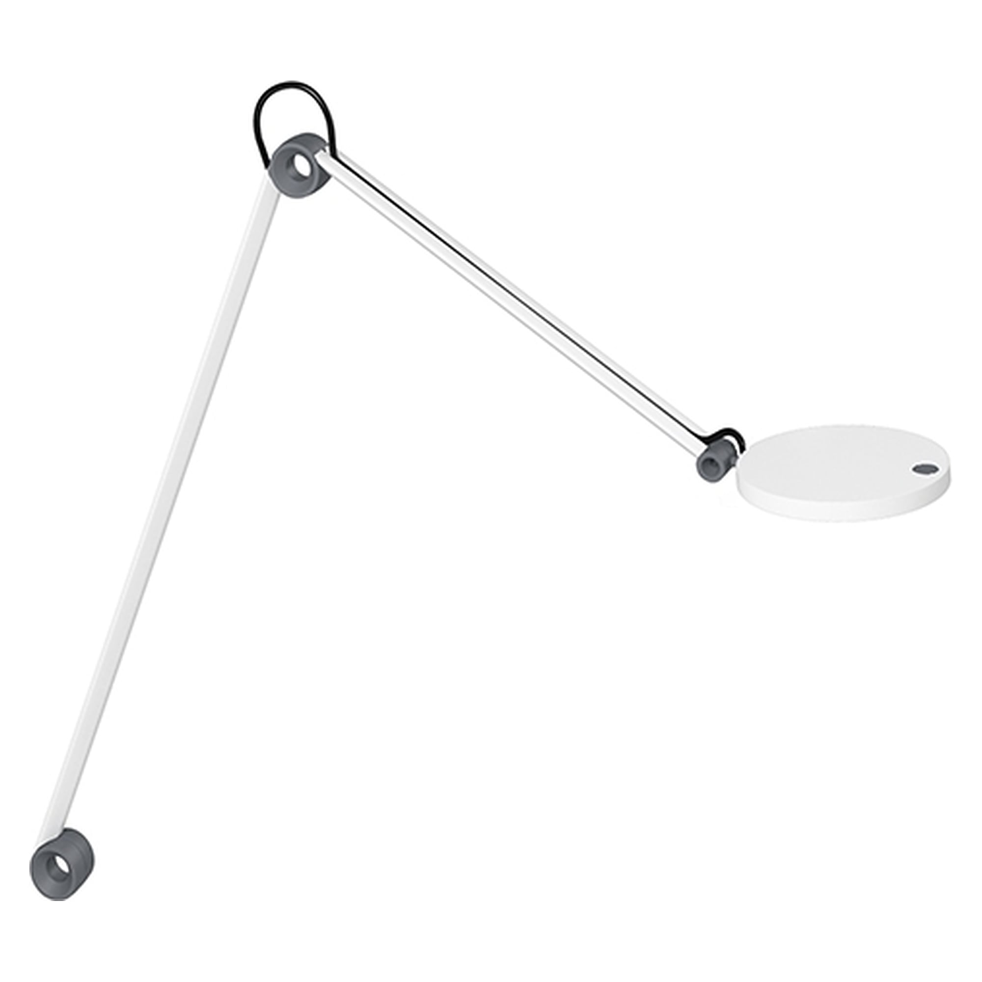 LED task luminaire PARA.MI Double Arm FTL 102 R, 600 lm, 4000 K, white - Waldmann 113147000-00638507