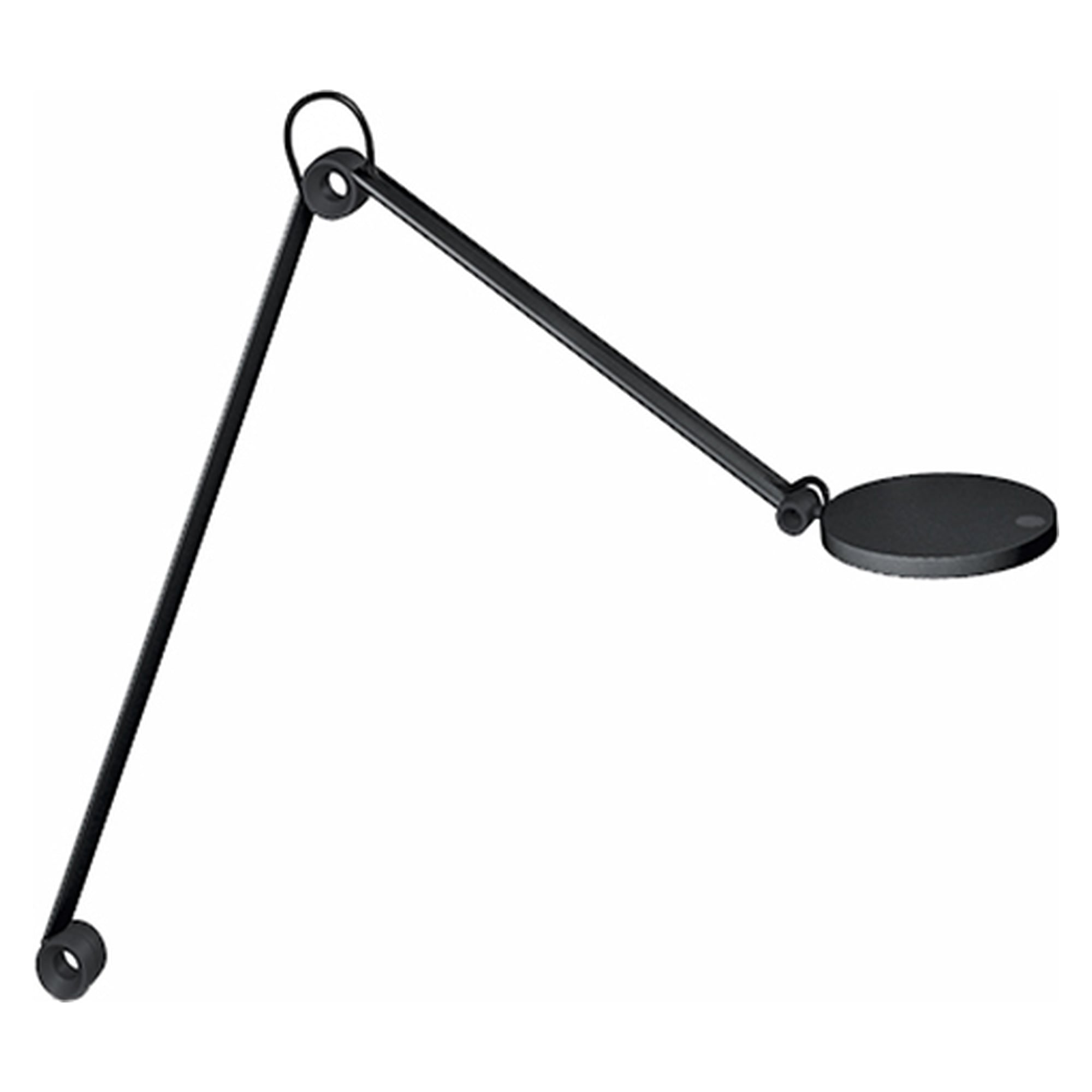 LED task luminaire PARA.MI Double Arm FTL 102 R, 580 lm, 3000 K, black - Waldmann 113147000-00644056