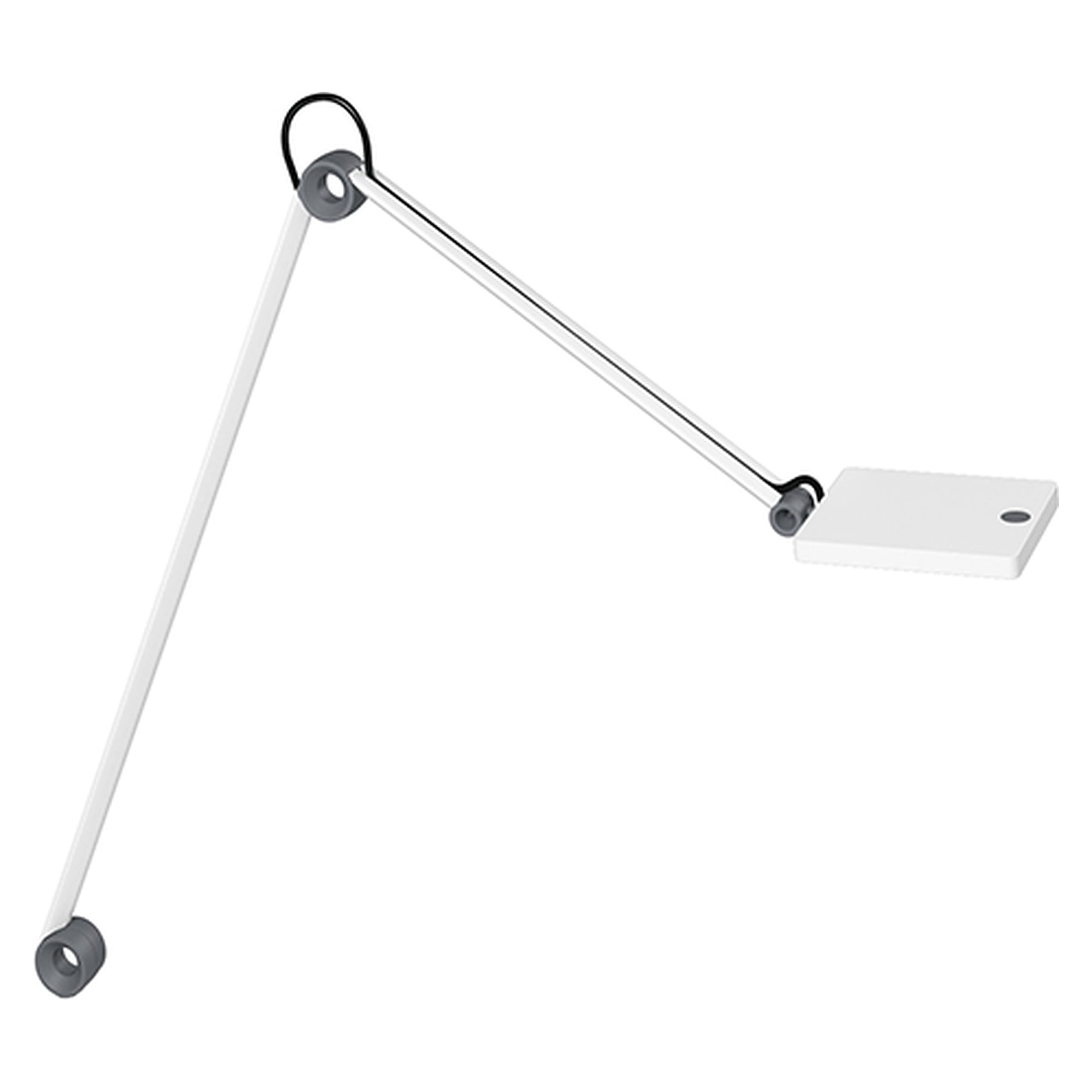 LED task luminaire PARA.MI Double Arm FTL 108 R, 600 lm, 4000 K, white - Waldmann 113148000-00638510