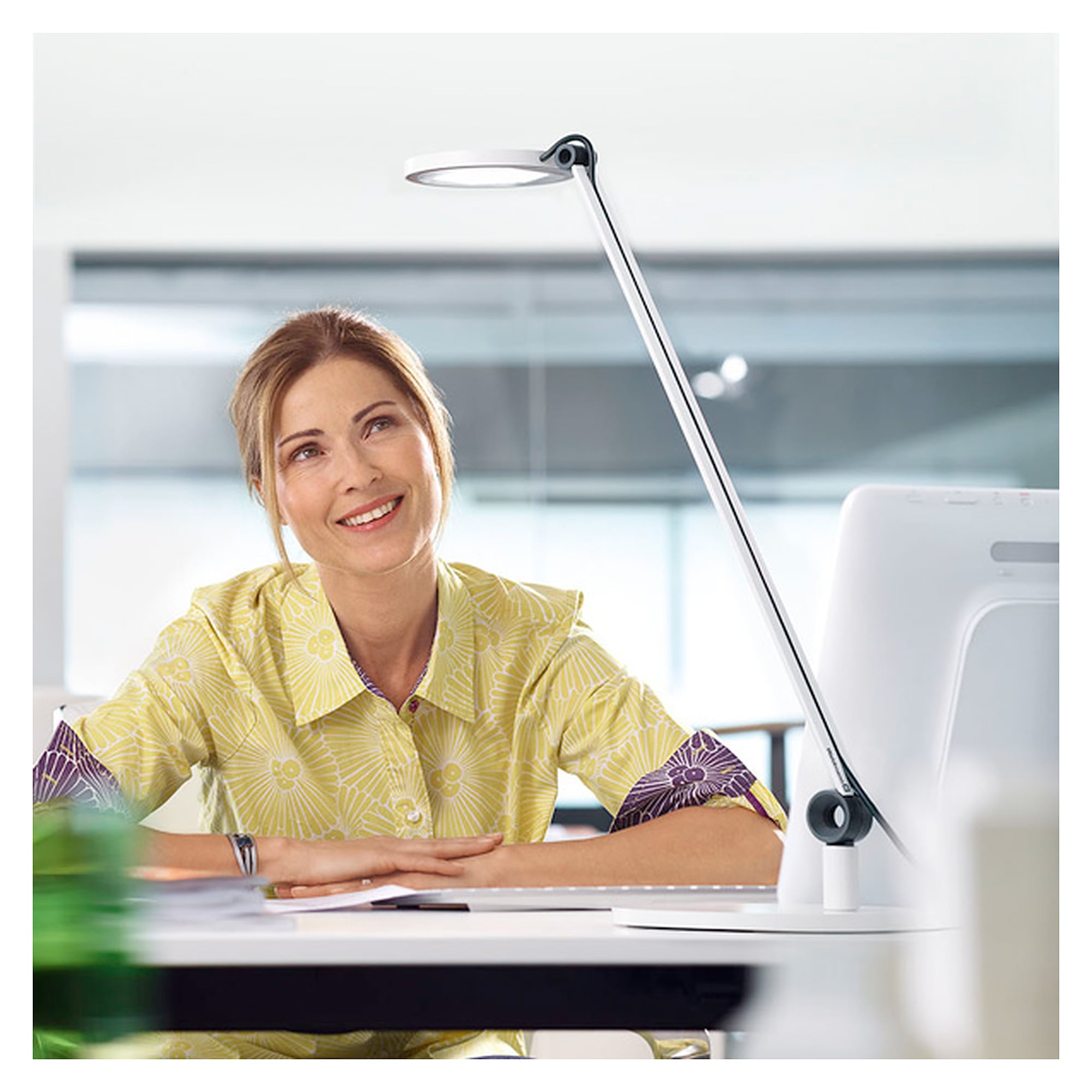 Lampe de bureau LED PARA.MI MFTL 102 R, 600 lm, 4000 K, blanc