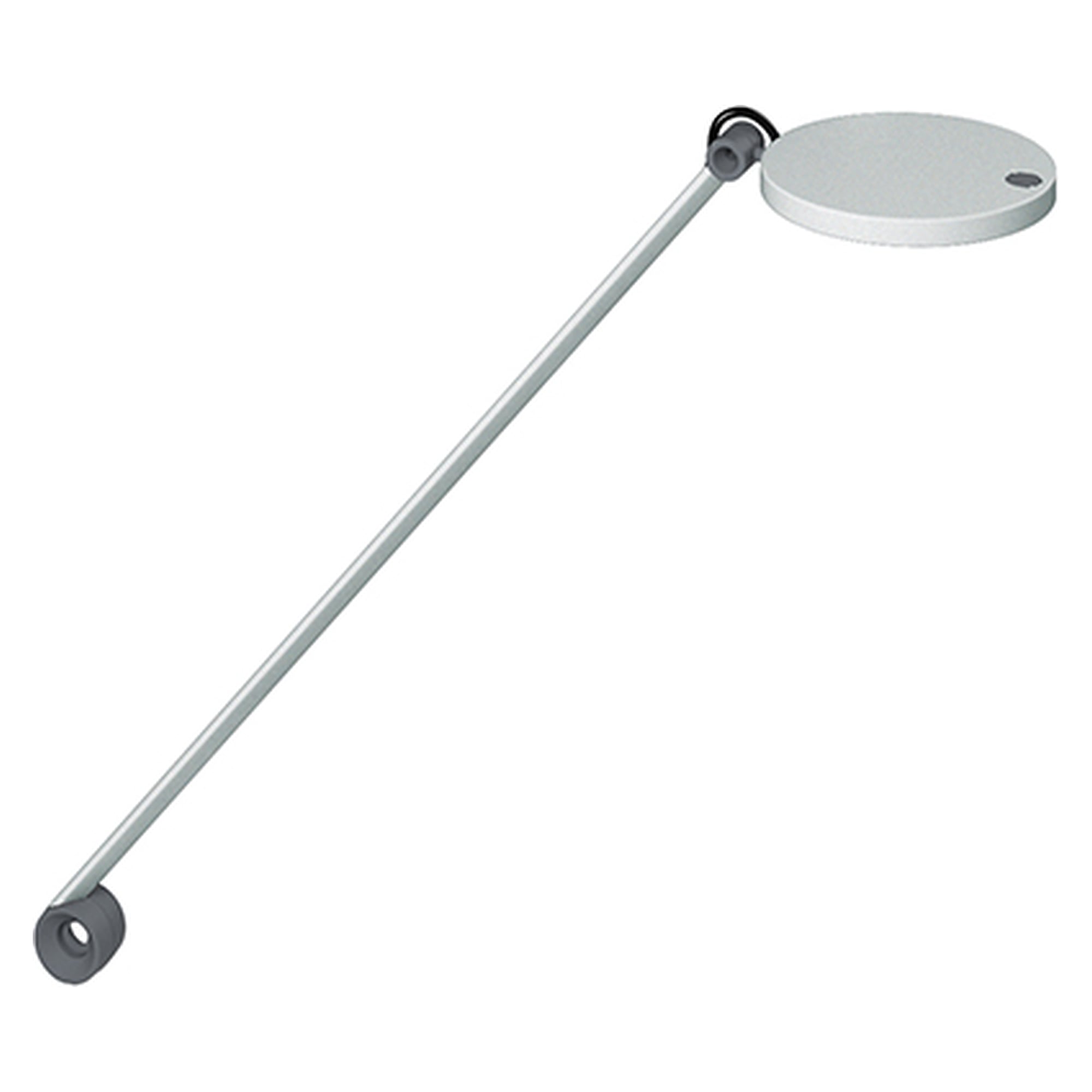 LED-Arbeitsplatzleuchte PARA.MI MFTL 102 R, 600 lm, 4000 K, silber - Waldmann 113150000-00643982
