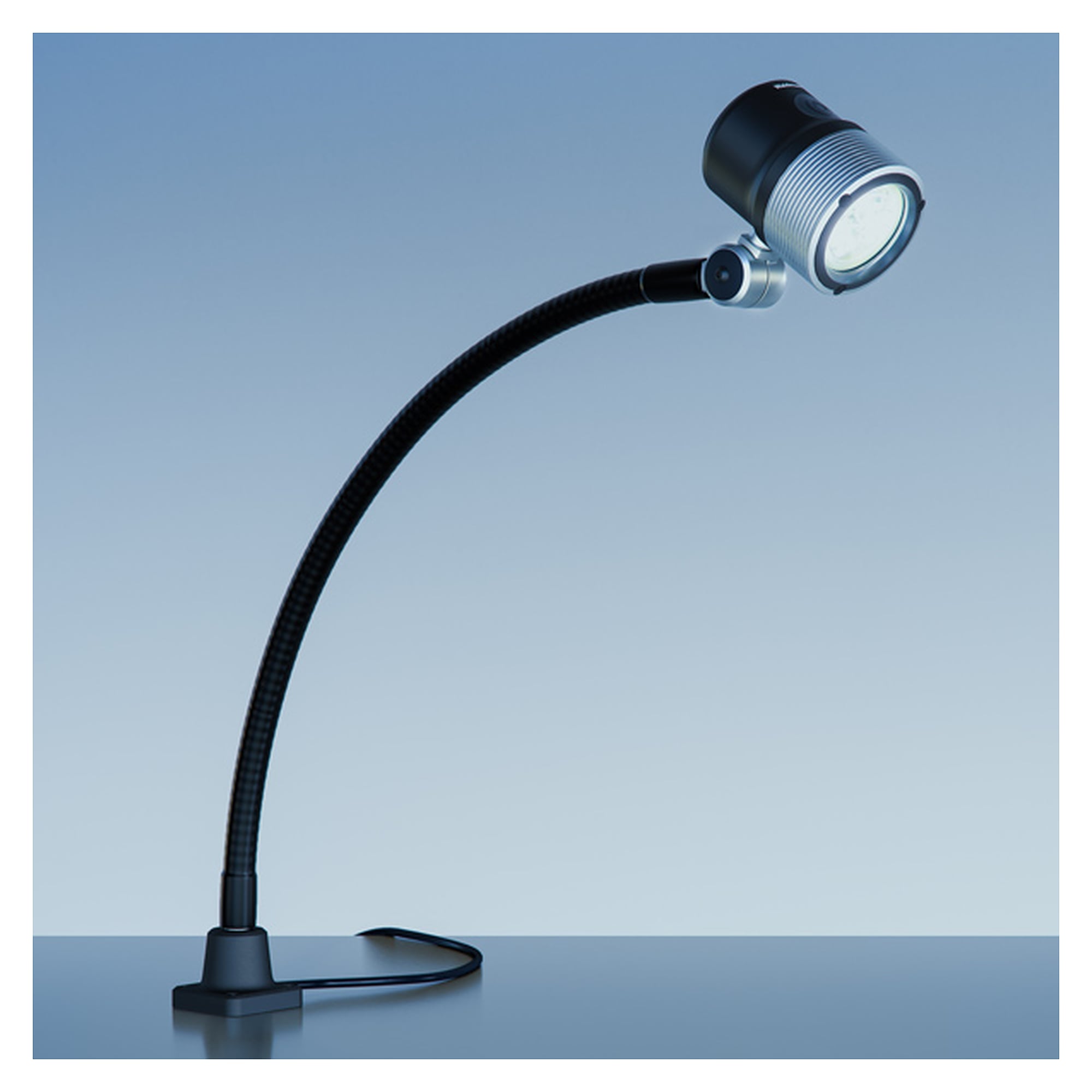 LED-Flexschlauchleuchte ROCIA.focus RFF 600/850/D, 30°, 550 lm, 100-240 V, Netzstecker