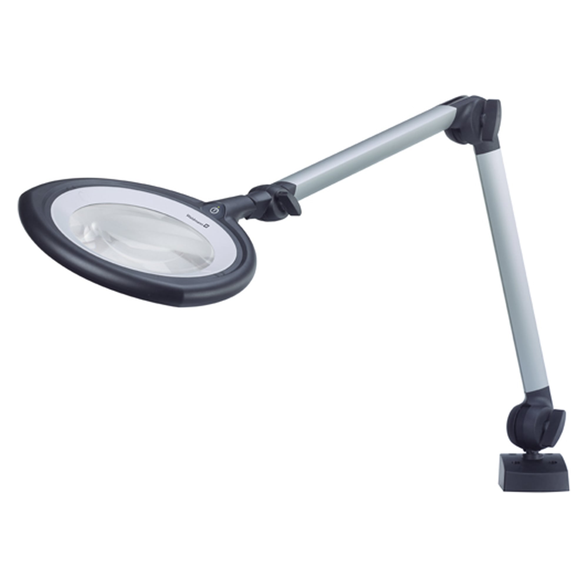 LED-Lupenleuchte TEVISIO TVD 750/940/DM, Kunststofflinse 3,5 + 8 dpt, 2D-Kopfgelenk - Waldmann 113712000-00800639