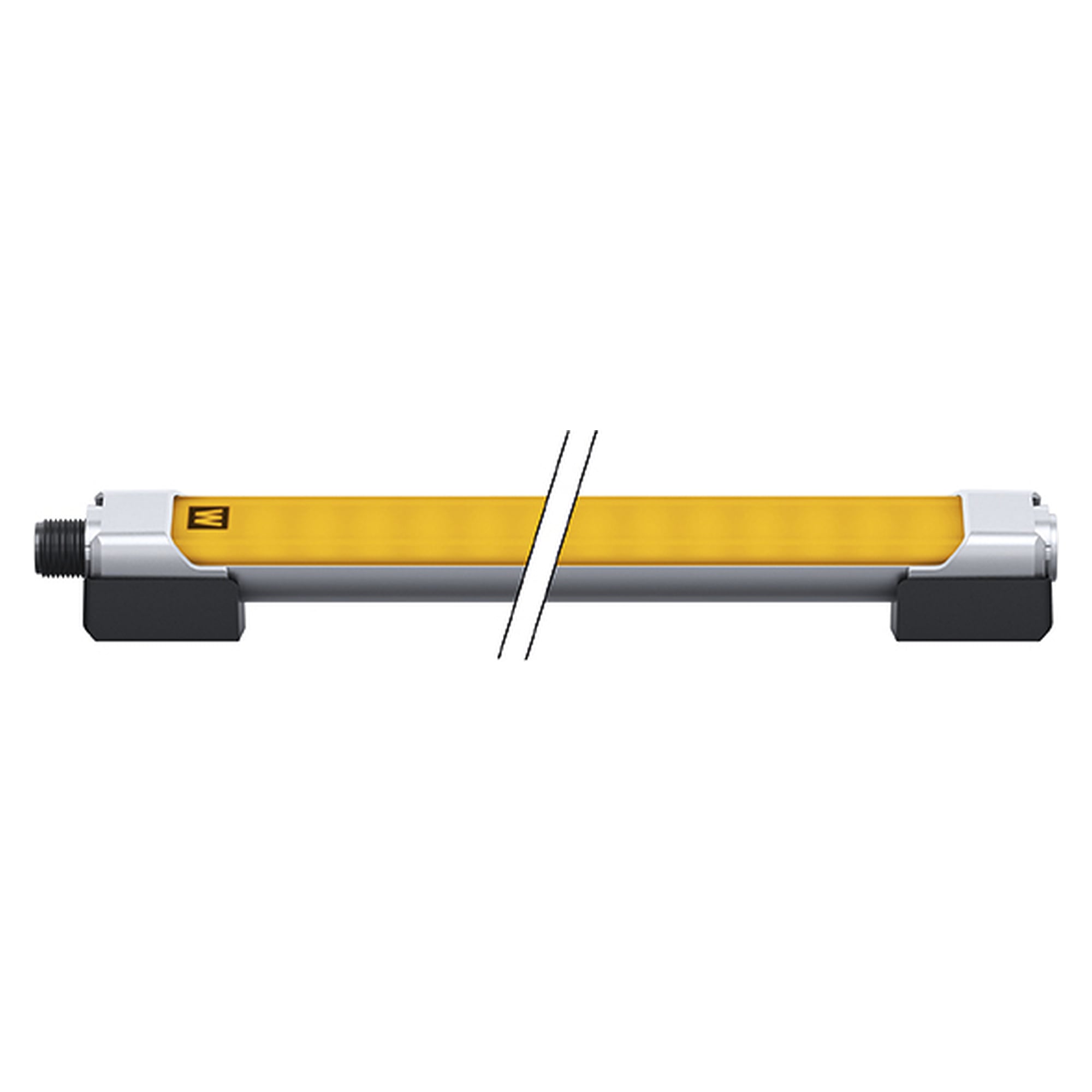 LED-Maschinenleuchte LINURA.edge LEA 200/YEL/S, Gelblicht, 300 lm, 335 mm - Waldmann 114101000-00804405