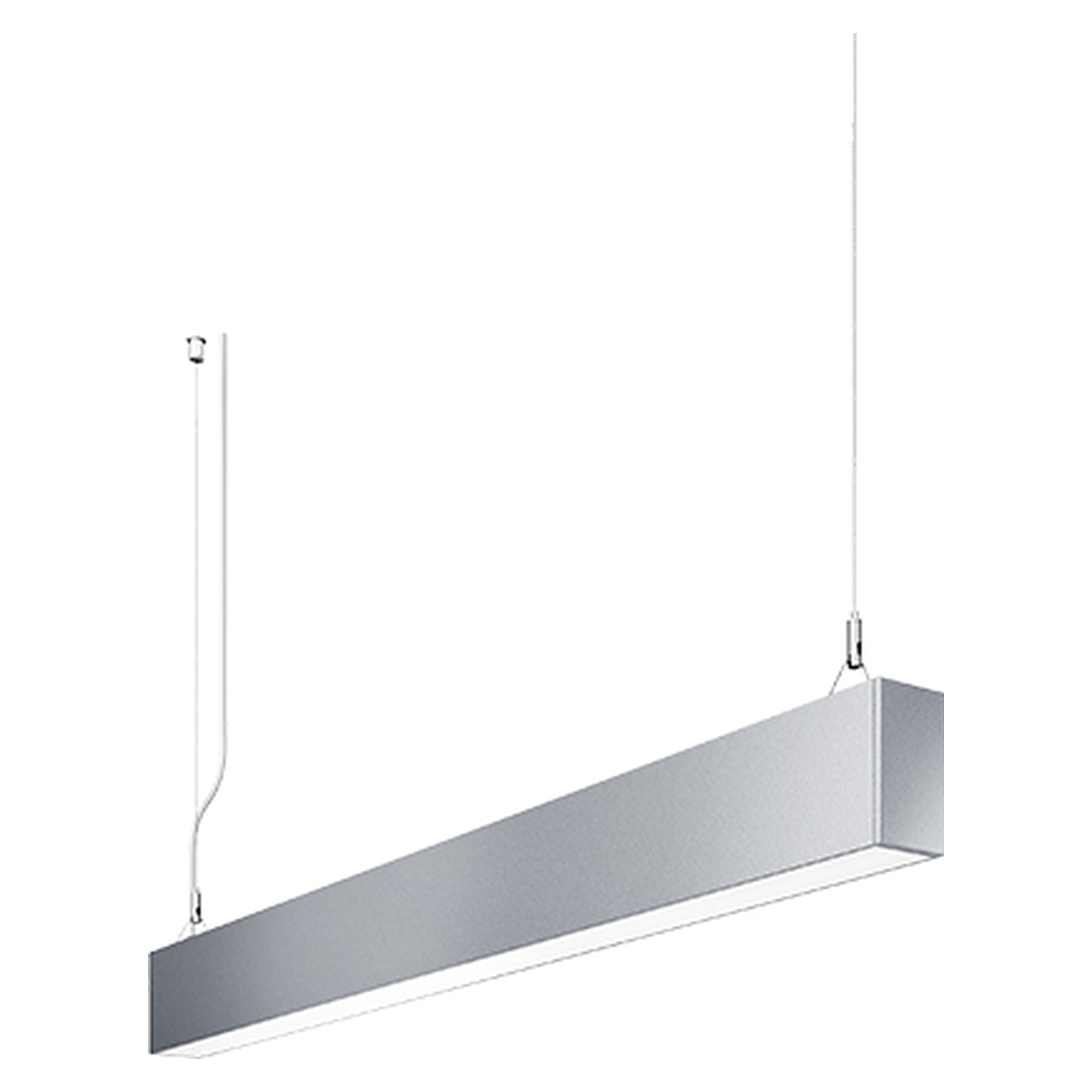 LED-Pendelleuchte IDOO.line ILP 2000/830/D, 2250 lm, 3000 K, DALI, 854 mm, silber - Waldmann 114166000-00805716