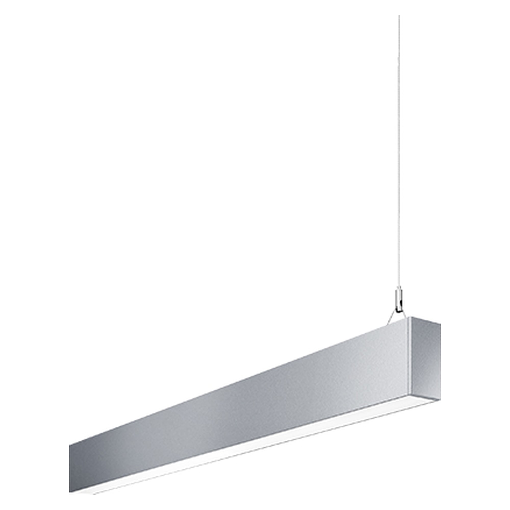 LED-Pendelleuchte IDOO.line ILP 2000/830/D, Endleuchte, 17 W, 2250 lm, 848 mm, silber - Waldmann 114169000-00805719