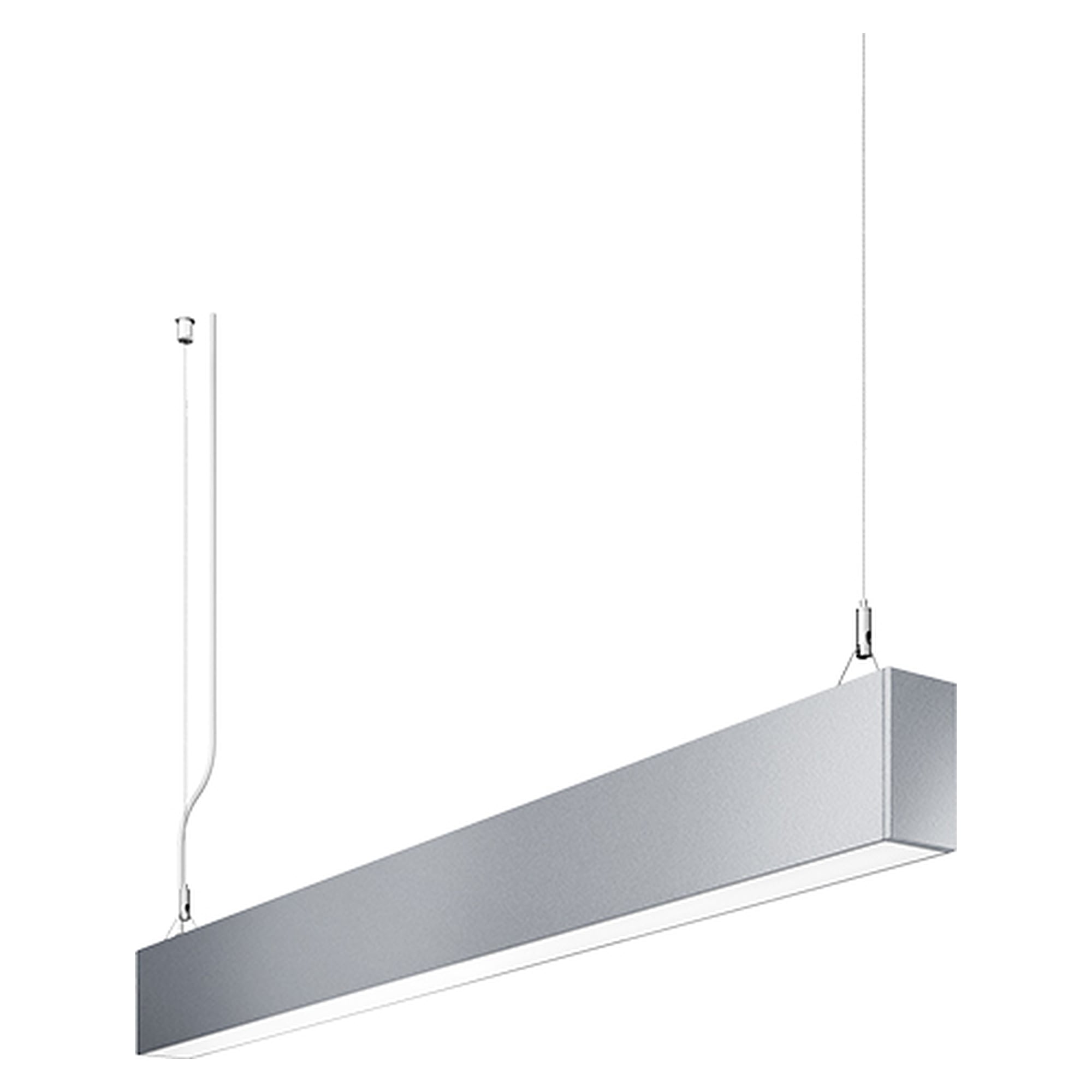 LED-Pendelleuchte DOTOO.line DLP 2000/830/D, 16 W, 1650 lm, 1414 mm, 3000 K, silber - Waldmann 114251000-00805847