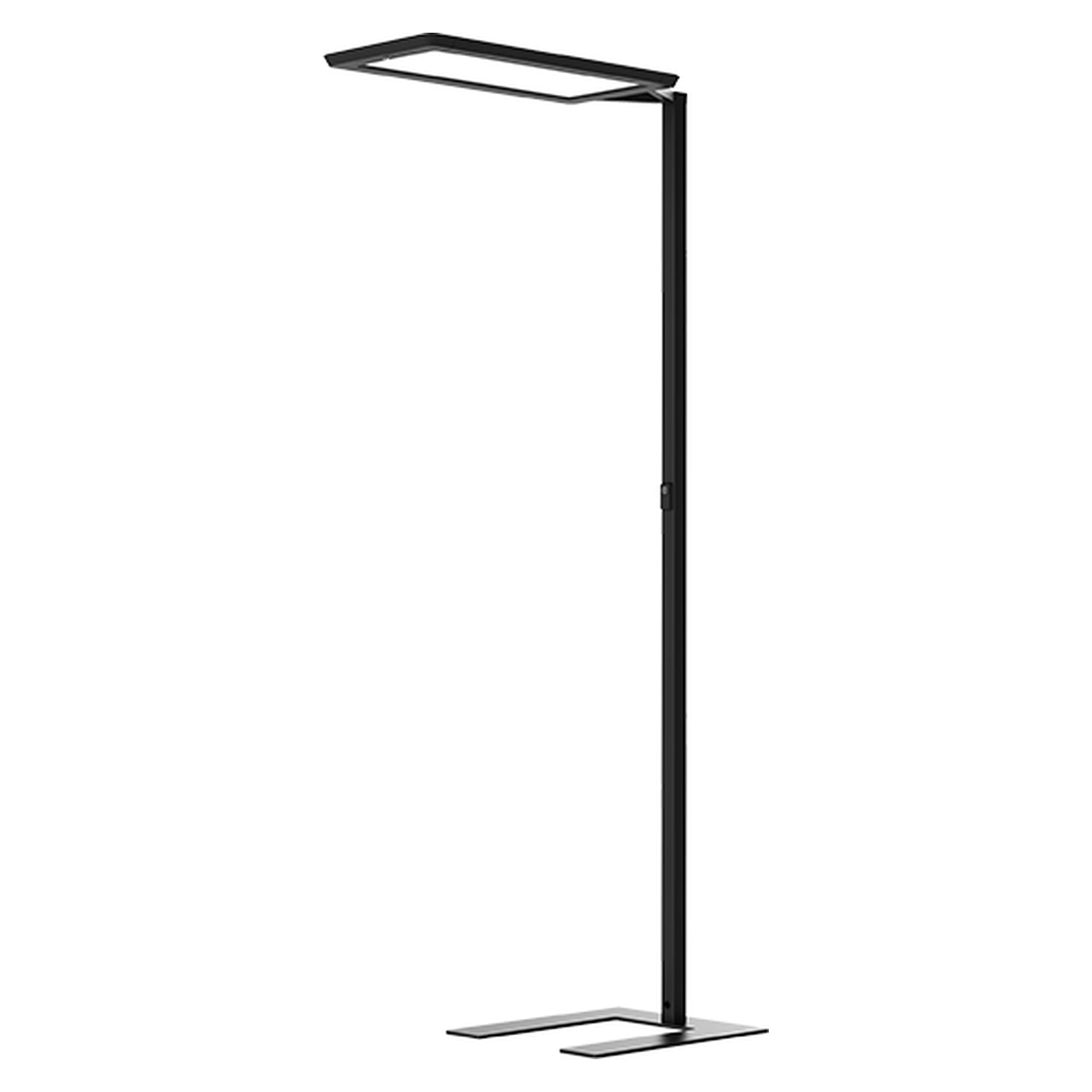 LED-Stehleuchte YARA.single YAS 15000/VTL/R/SW/CEE/00/C, 15.000 lm, Tunable White, PIR-Sensor, tiefschwarz - Waldmann 114268000-00808306