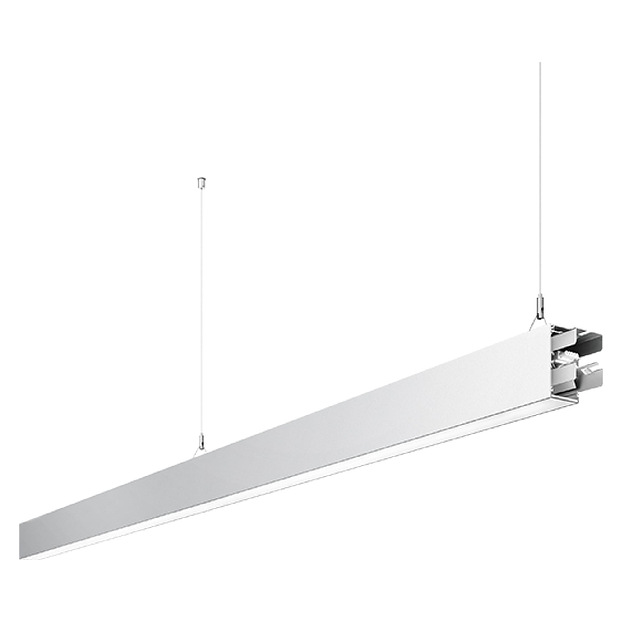 LED-Pendelleuchte IDOO.line ILP 6000/VTL/D, Mittelleuchte, Tunable White, 6150 lm, 2244 mm, weiß - Waldmann 114292000-00806458