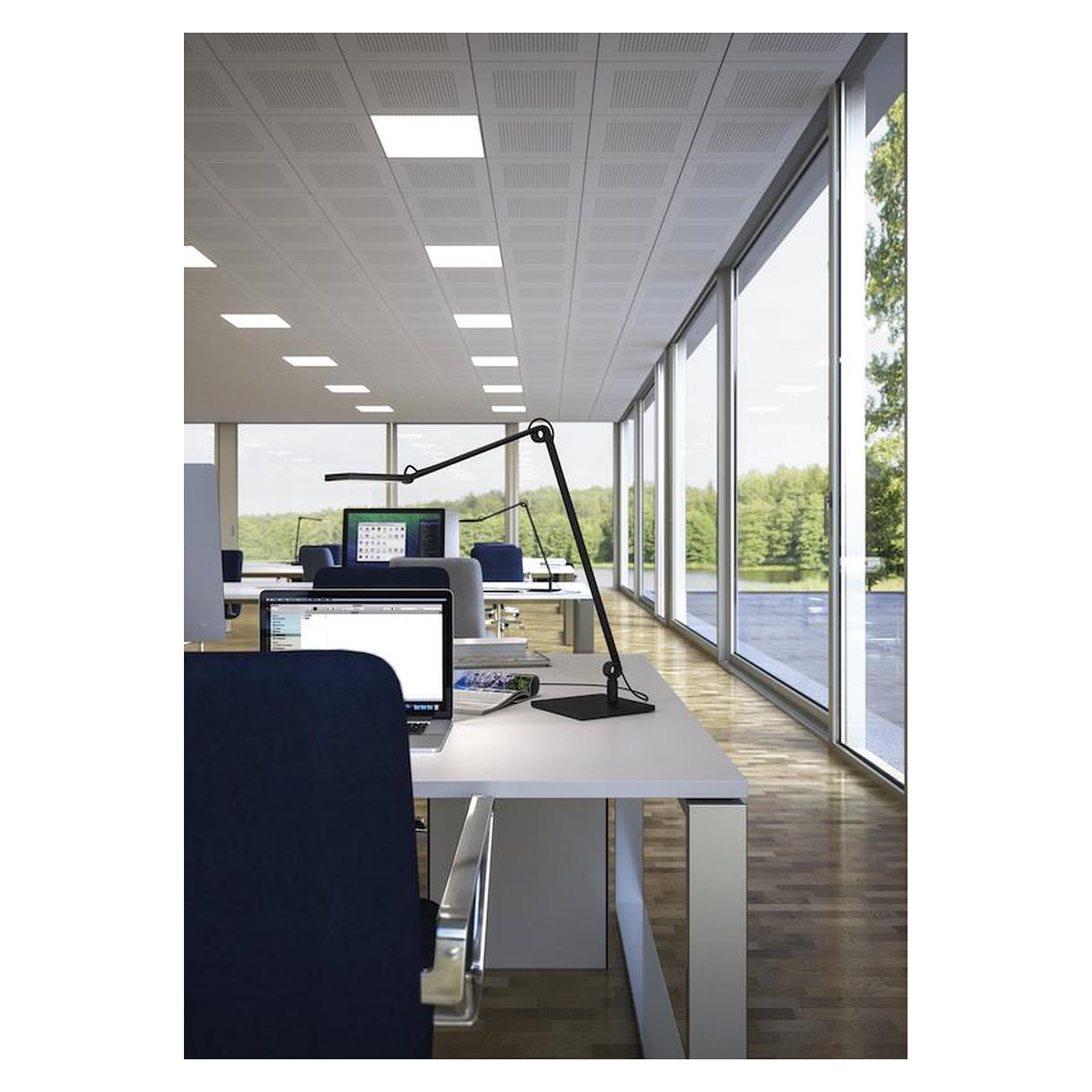 LED-Einlegeleuchte DOTOO.fit DFE 4000/830/D, 3900 lm, 3000 K, 625 x 625 mm, 220-240 V, DALI dimmbar