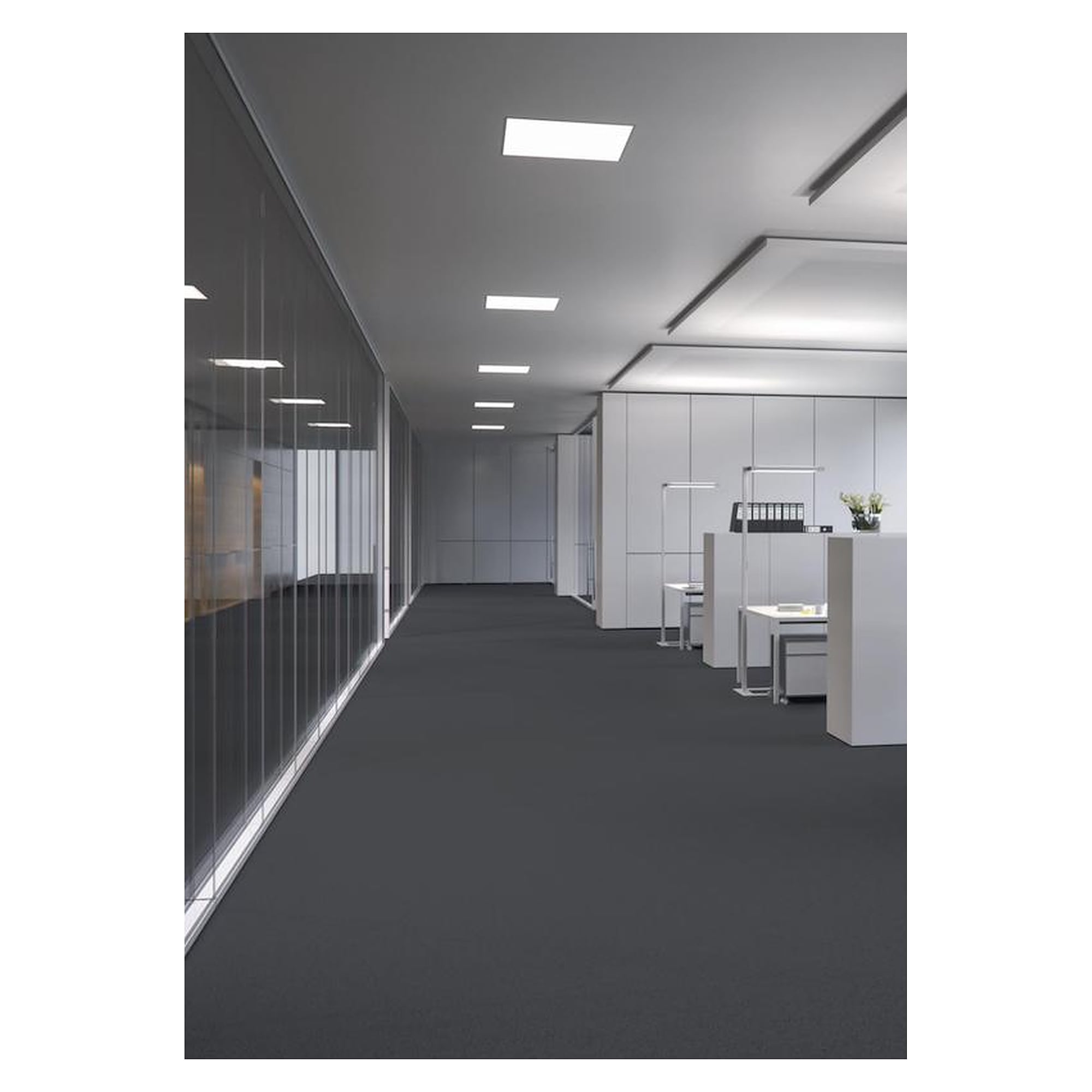 LED-Einlegeleuchte DOTOO.fit DFE 4000/830/D, 3900 lm, 3000 K, 600 x 600 mm, 220-240 V, DALI dimmbar