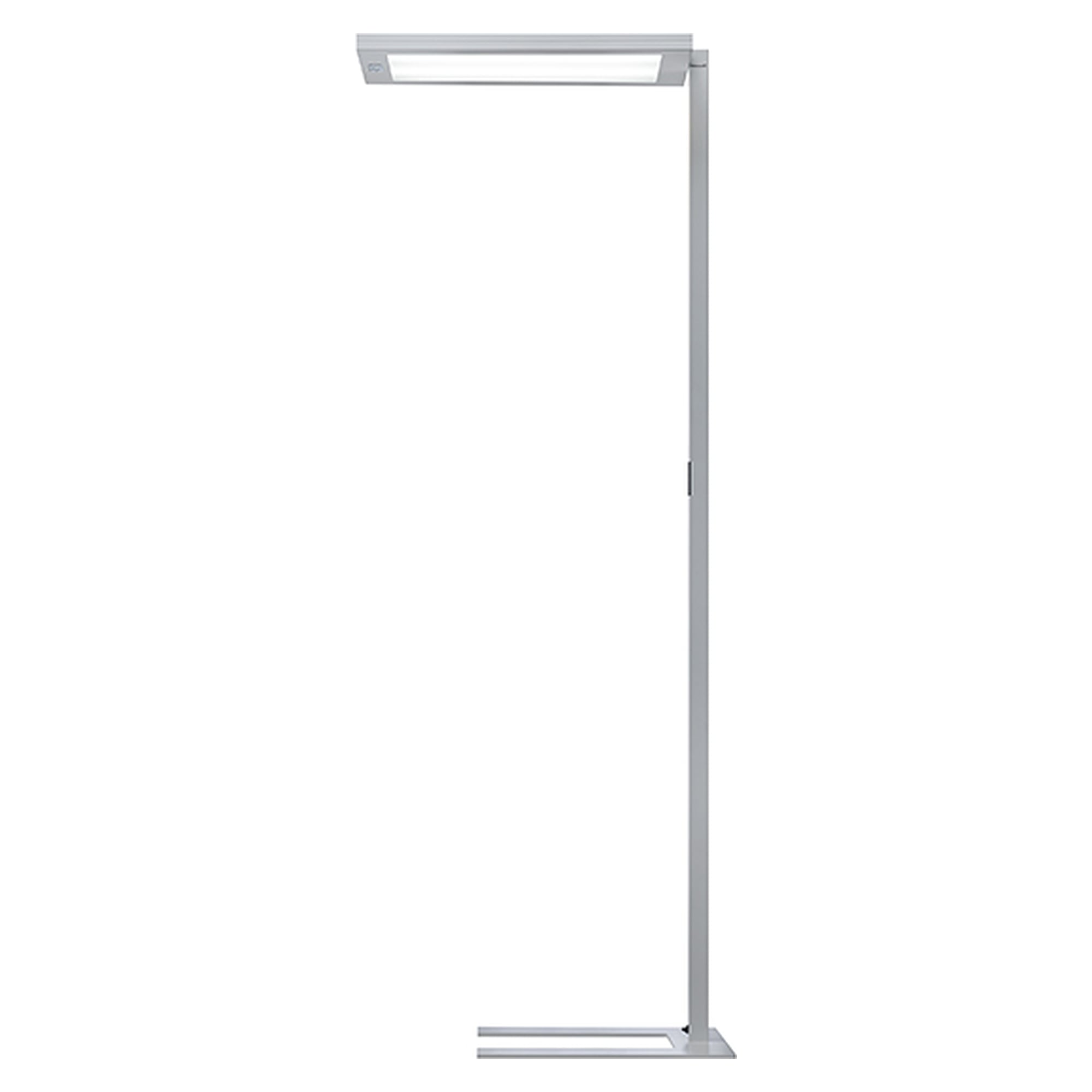 LED-Stehleuchte LAVIGO DPS 6000/840/R/G2, 5950 lm, 4000 K, PIR-Sensor, silbermetallic - Waldmann 121826000-00803393