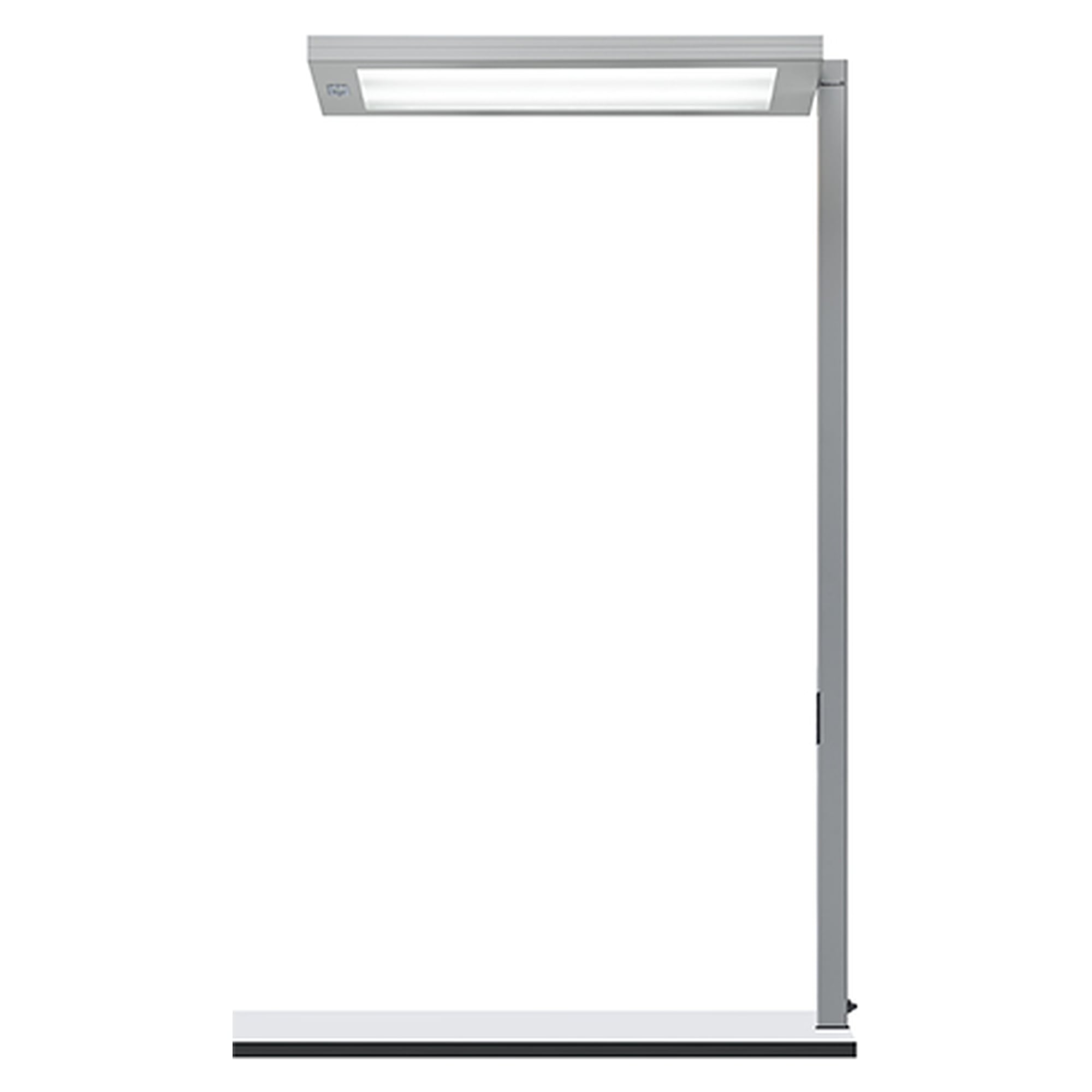 LED-Tischaufbauleuchte LAVIGO DPT 6000/840/R/G2, 5950 lm, 4000 K, PIR-Sensor, silbermetallic - Waldmann 121828000-00804458