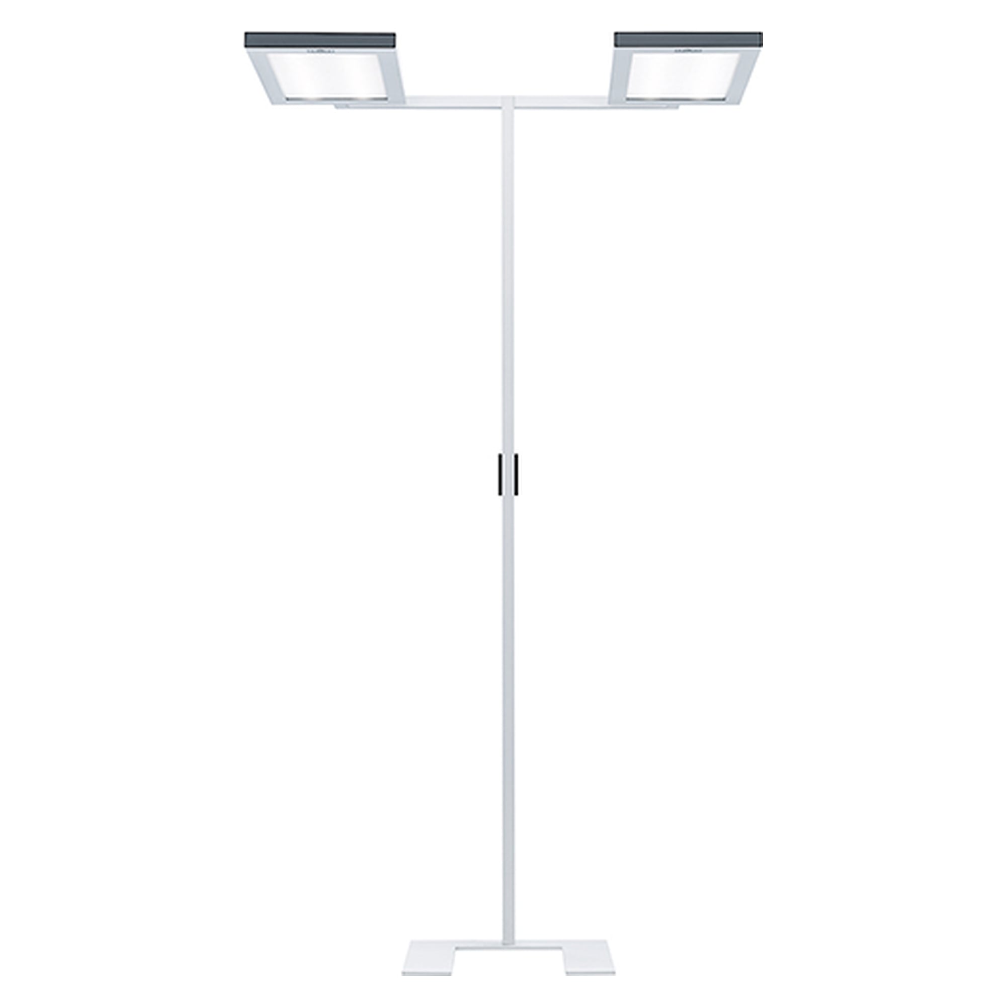 LED-Stehleuchte LAVIGO TWIN-U DPS 28000/VTL/R/G2, 28.500 lm, VTL 3000-6500 K, weiß - Waldmann 121847000-00810632
