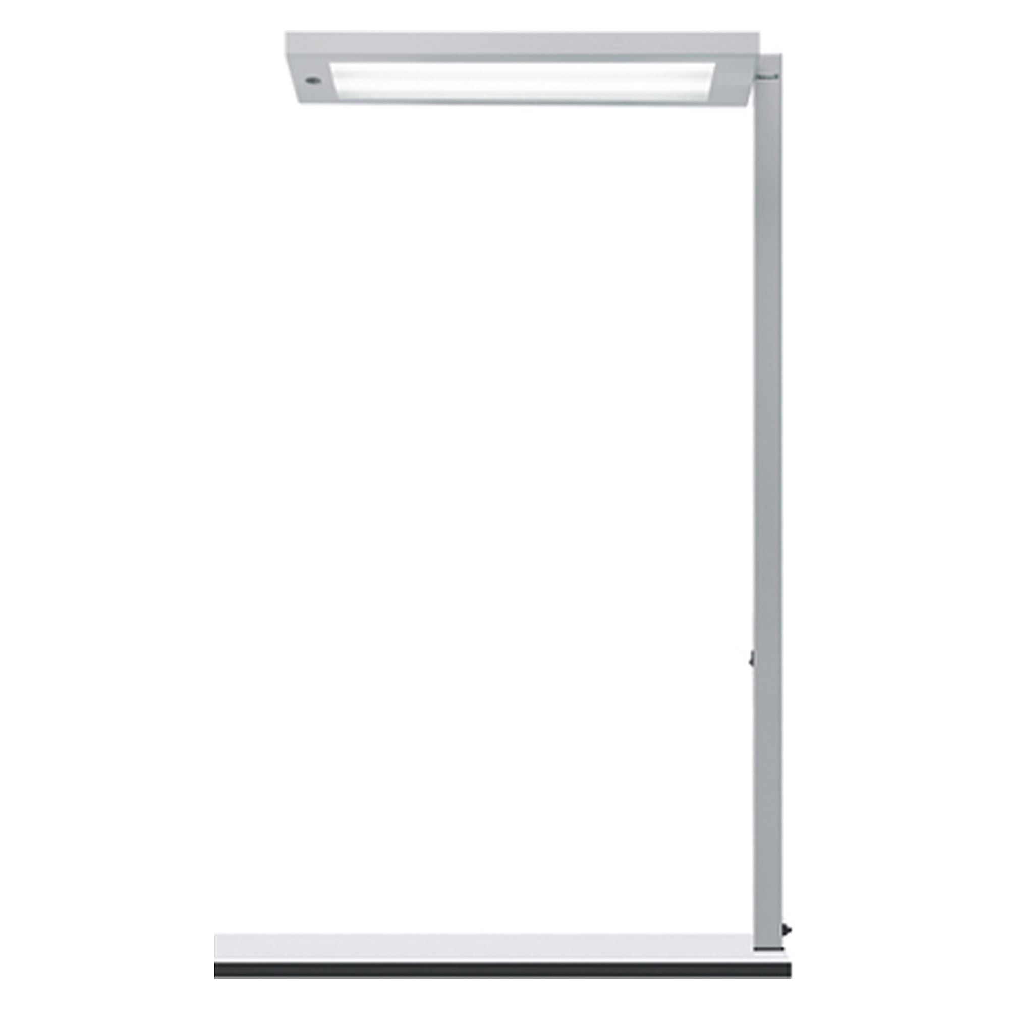 LED-Tischaufbauleuchte LAVIGO.core DPT 9000/840/R/G1, 8900 lm, PIR-Sensor, silbermetallic - Waldmann 121858000-00812479