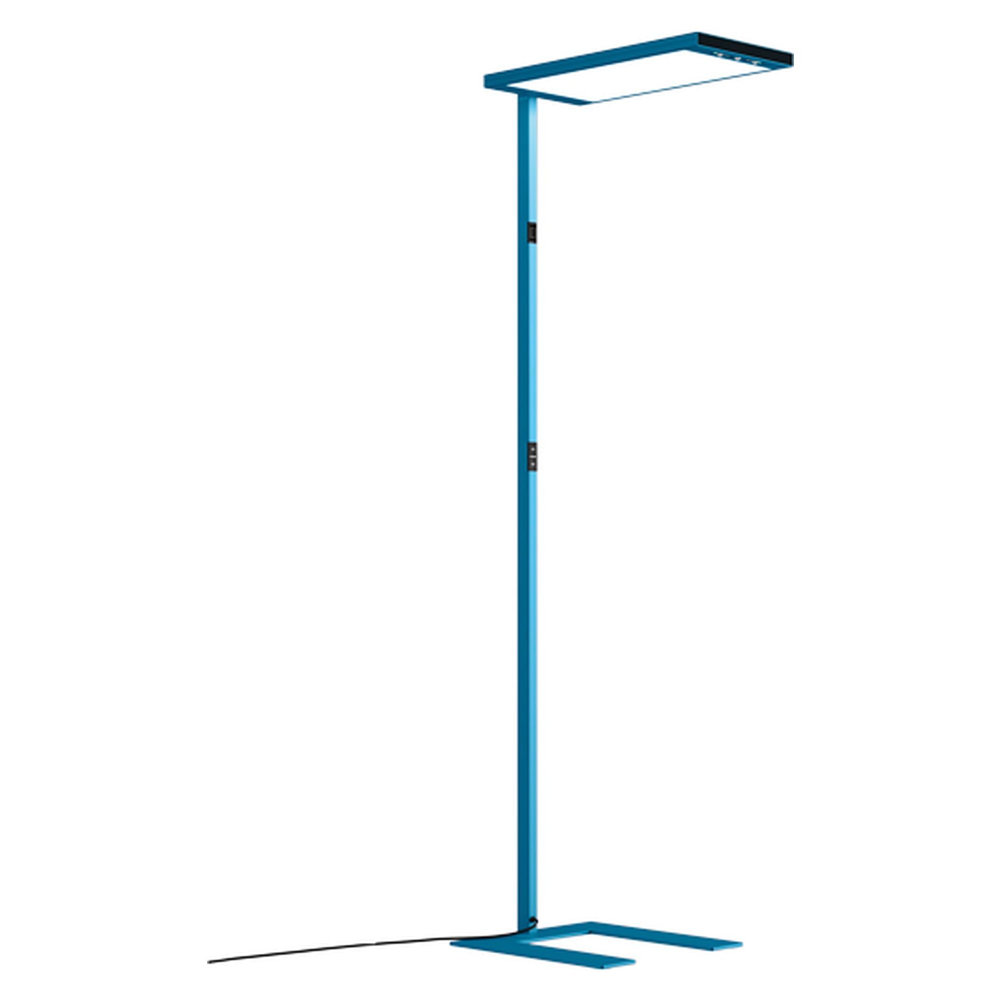 LED-Stehleuchte LAVIGO.single LTX DPS 15000/VTL/RX/BL/CEE/SE/C/G3, 3000-6500 K, LTX-Sensorik, enzianblau RAL 5010 - Waldmann 121877000-00817977