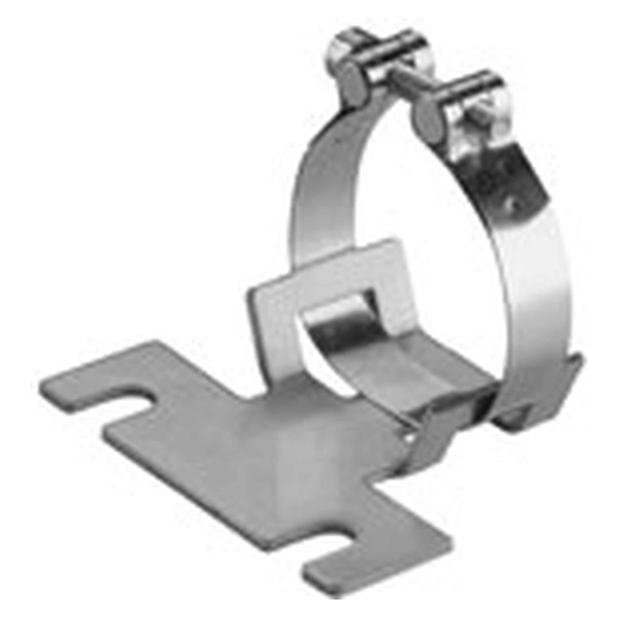Luminaire bracket RL 40 LE, single bracket for Ø 40 mm tubular luminaire - Waldmann 190174019-00092088
