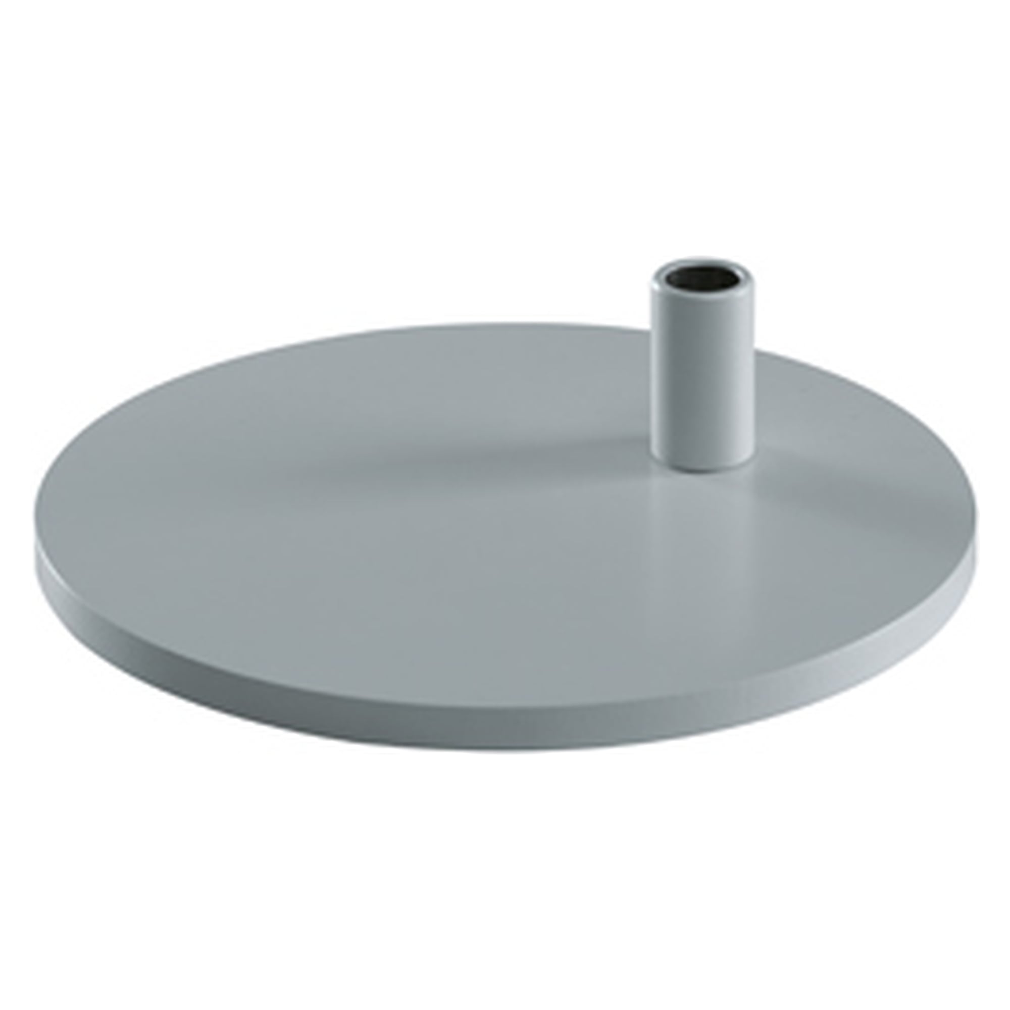 Tischfuß rund für PARA.MI, Ø 200 x 10 mm, ca. 2,7 kg, silber - Waldmann 190210019-00810557