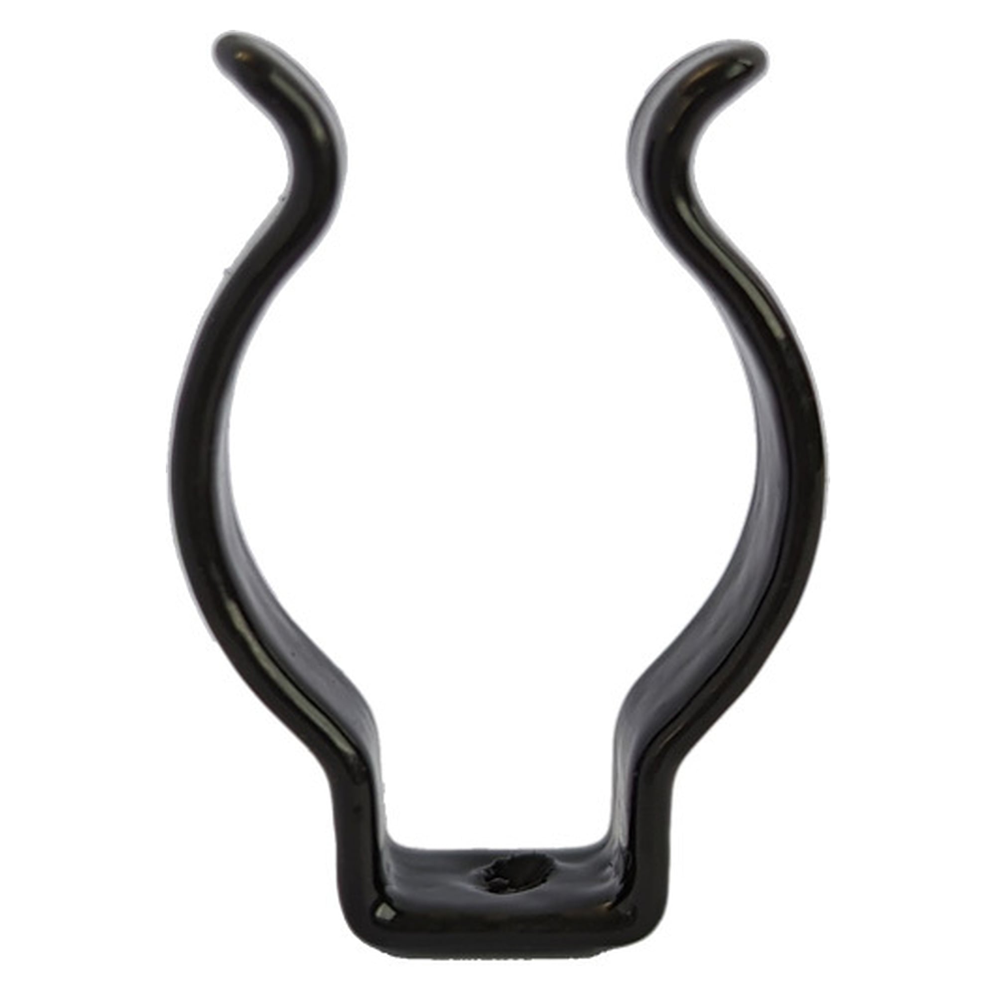 Holder for LINURA.maxx connecting plug, black, screw-on - Waldmann 306386020-00813139