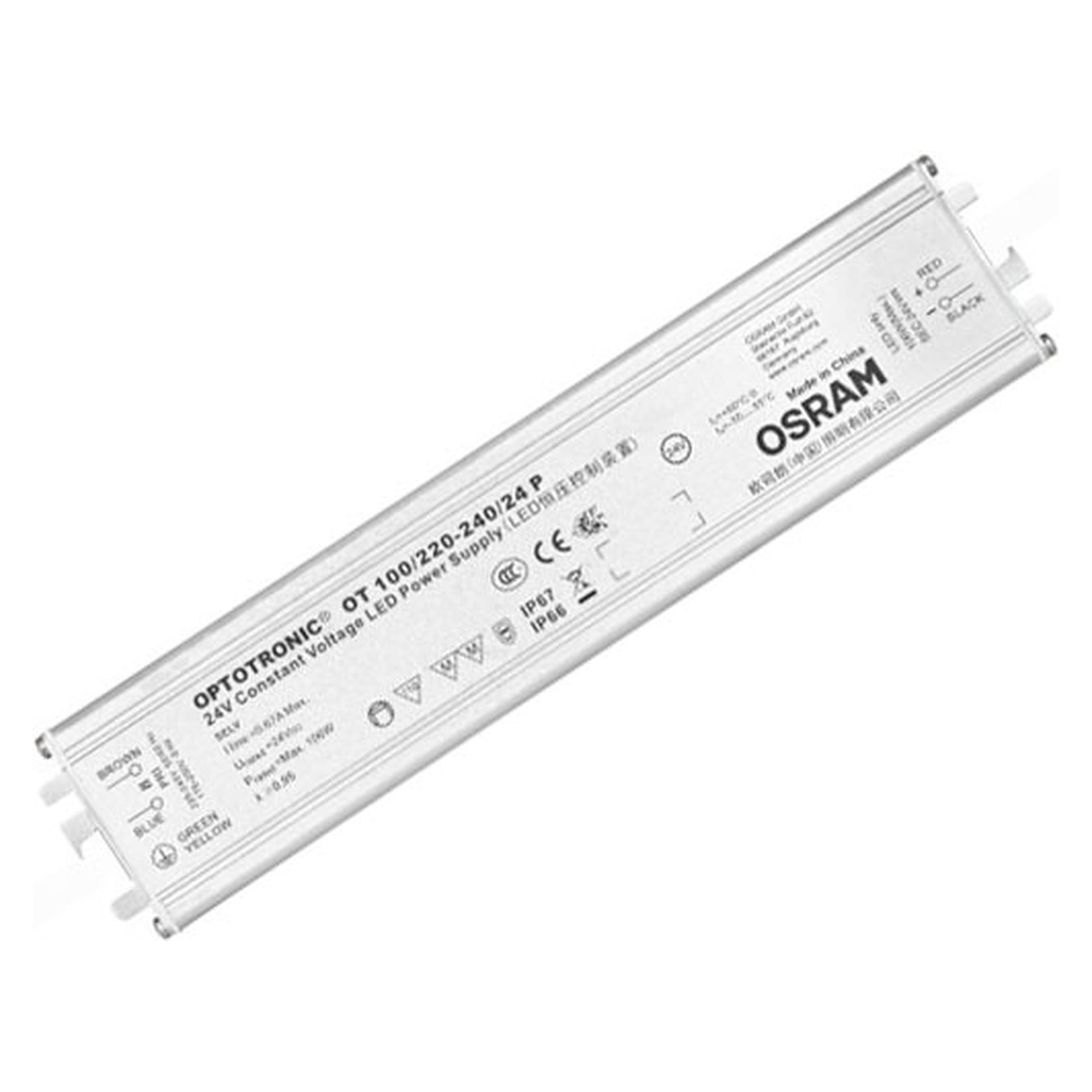 Operating device 24 VDC, 100 W, 220-240 V, IP67 - Waldmann 309581010-00805600