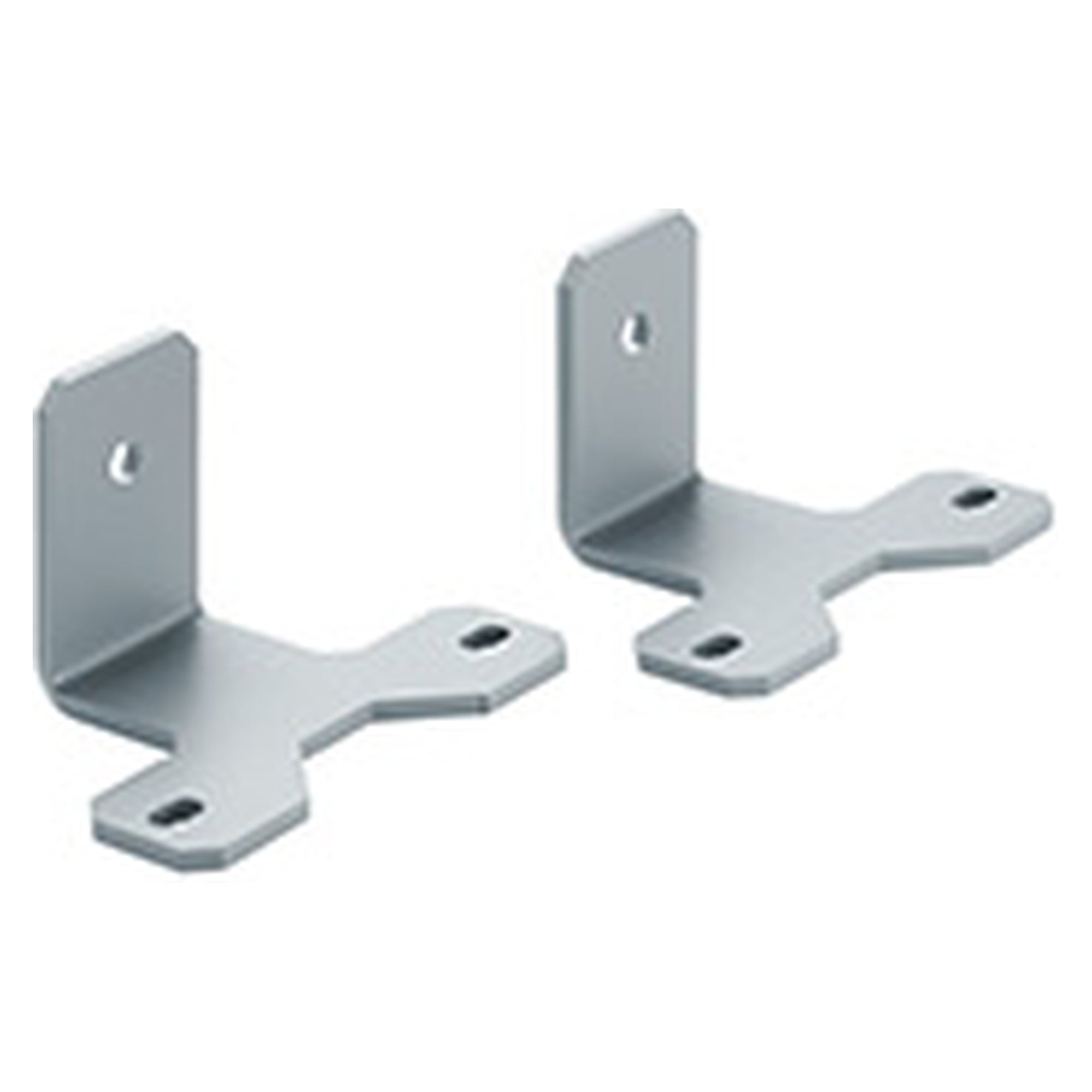 Luminaire bracket set WLA, dust-grey, with 90° bracket - Waldmann 408109029-00728800