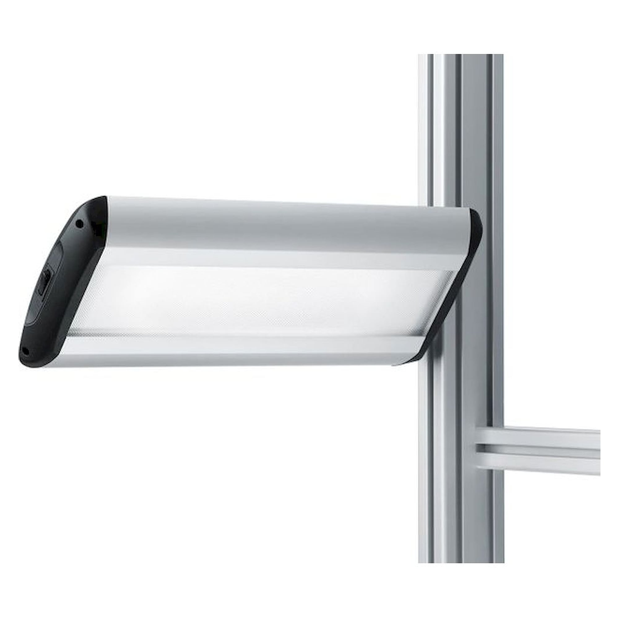 Waldmann 112989000-00551392. LED system luminaire TAMETO, side mounted, 18 W, aluminium coloured