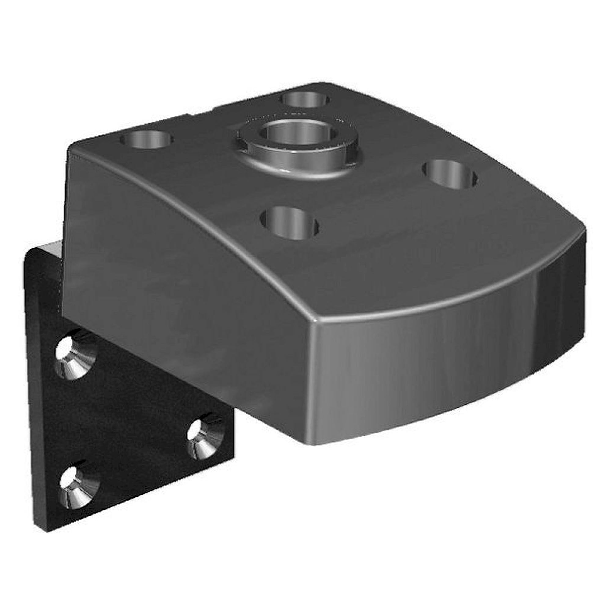 Waldmann 226108019-00610754. Wall bracket black for TANEO, TEVISIO and SNLQ