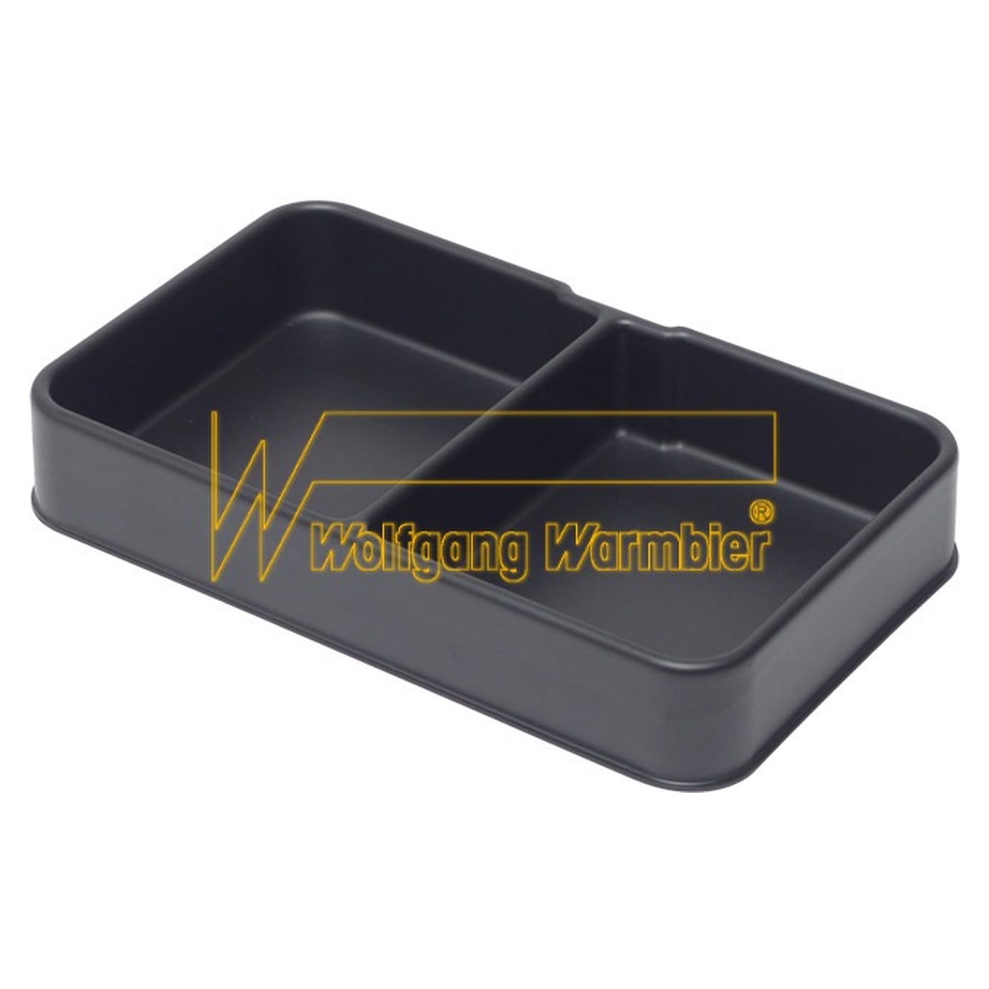 ESD-Standardeinlage leitfähig, 2 Fächer, Fachgröße 93 x 81 mm - Warmbier 5150.381.F02