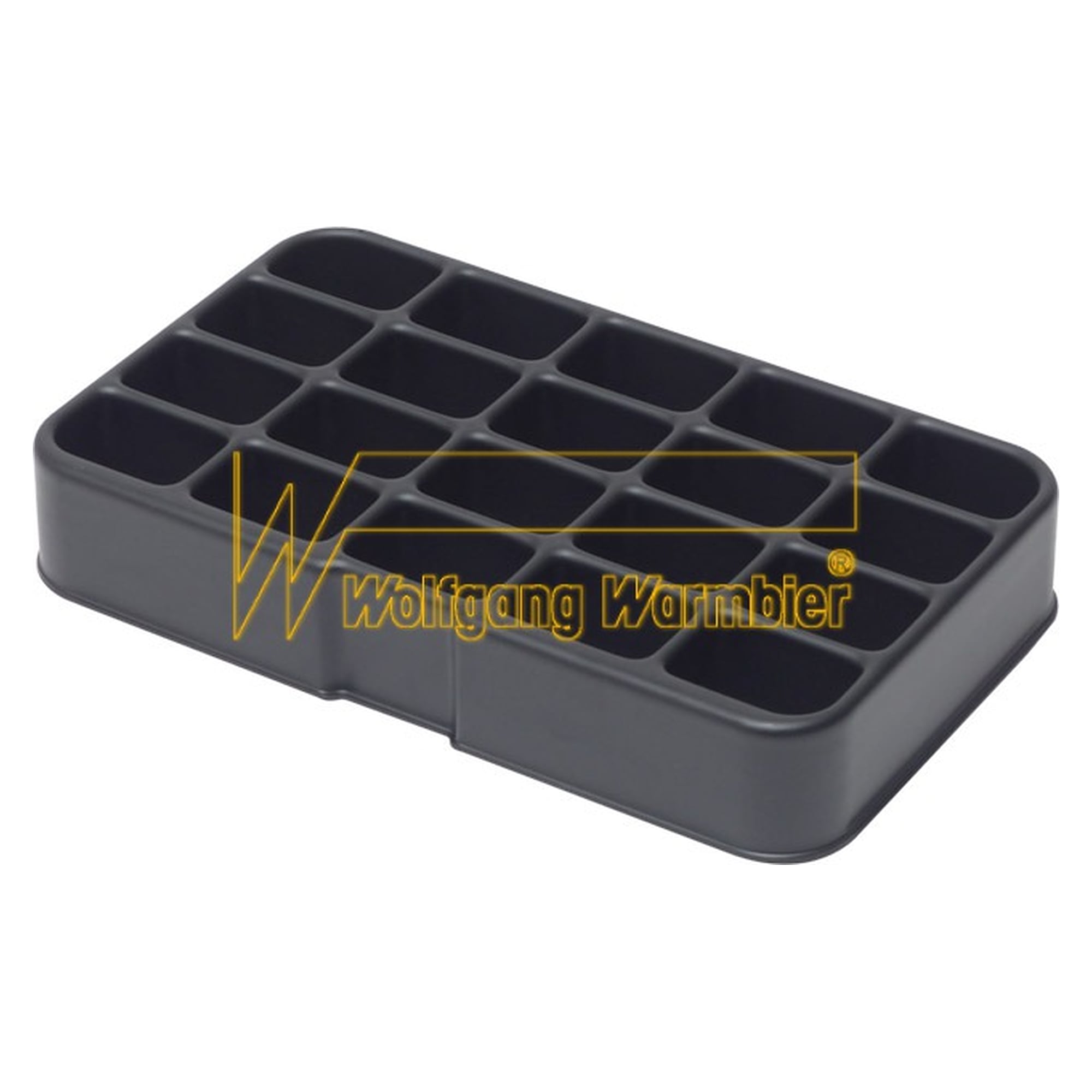 ESD-Standardeinlage leitfähig, 20 Fächer, Fachgröße 20 x 30 mm - Warmbier 5150.381.F20