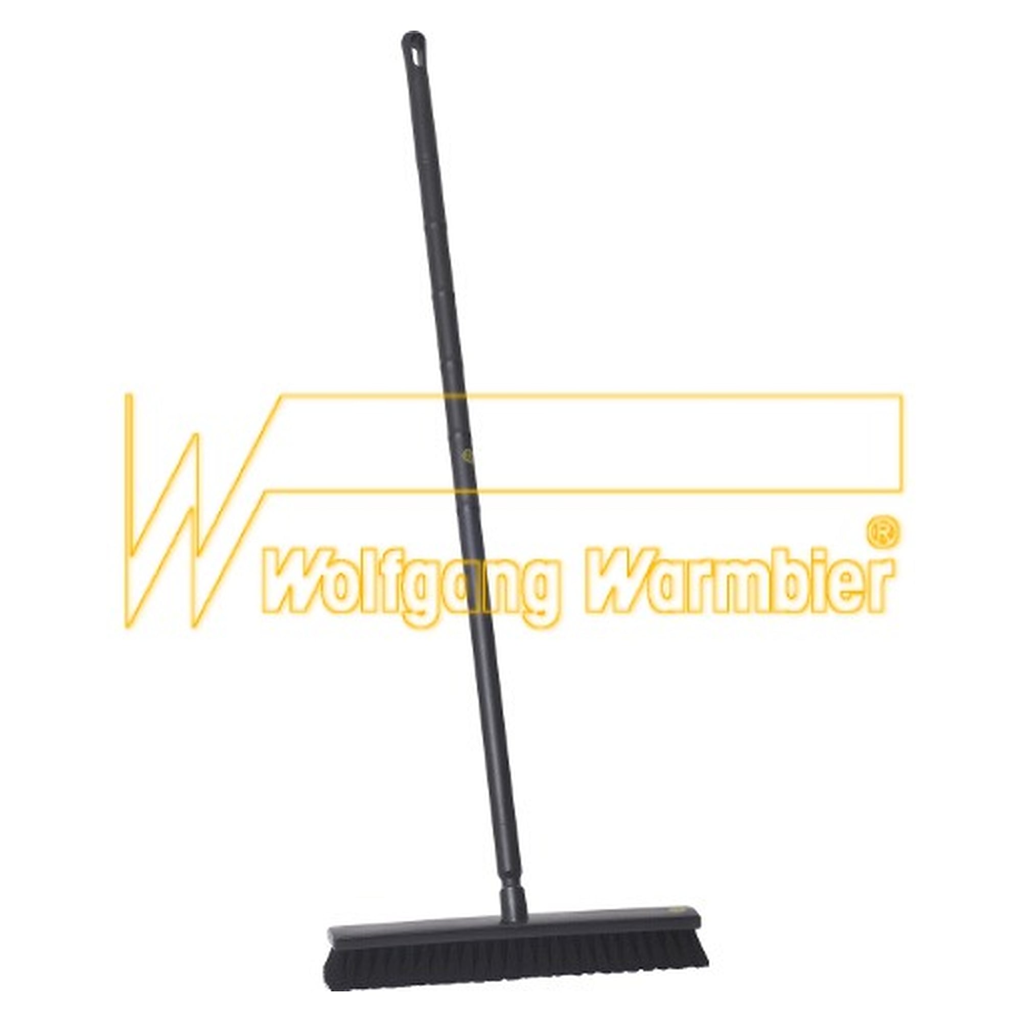 Balai ESD avec manche en plastique, poils nylon conducteurs, largeur 500 mm - Warmbier 6105.500.K