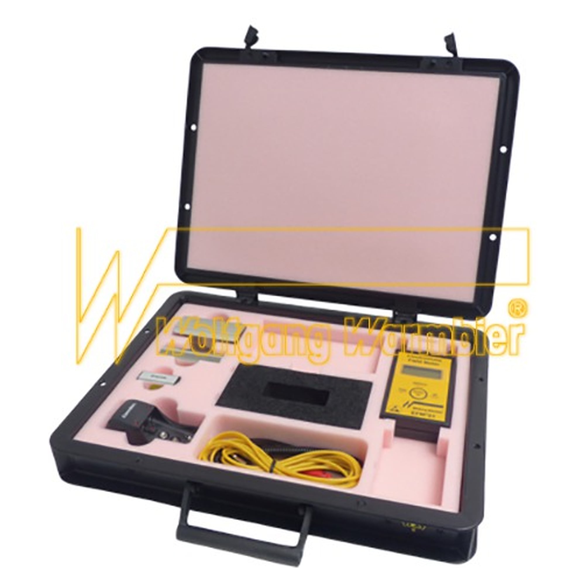 Walking Test Kit mit Elektrofeldmeter EFM 51 und Messkopf MK51, IEC 61340-4-5 - Warmbier 7100.EFM51.WT