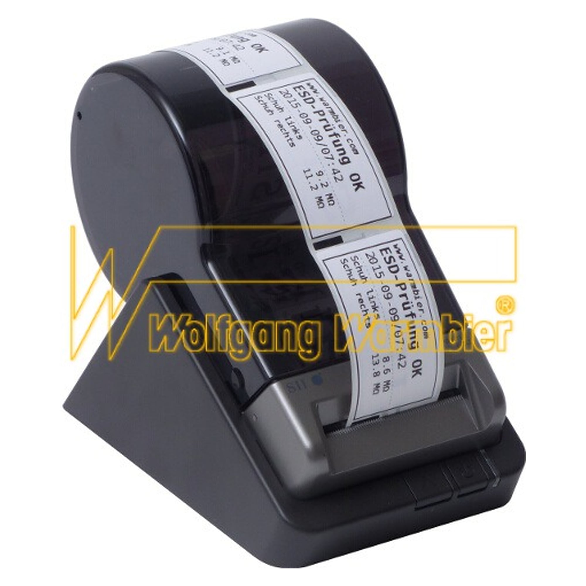Imprimante d'étiquettes Seiko SLP650 pour Data Terminal PGT120.COM, 2 rouleaux - Warmbier 7100.PGT120.COM.D.2