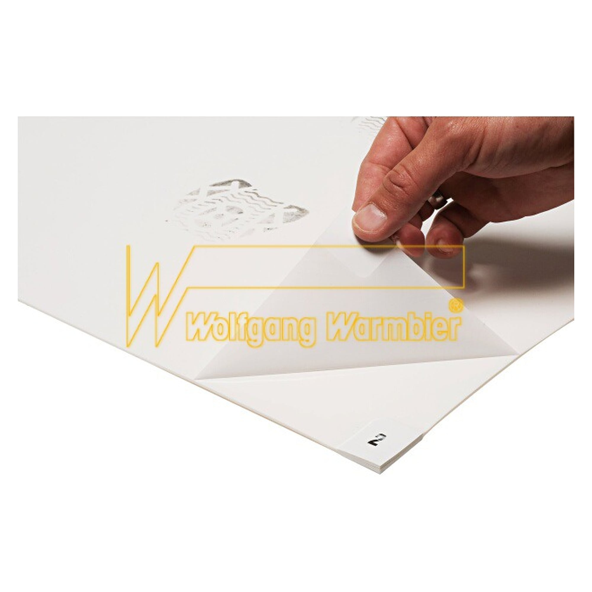 Tacky Mats White 660 x 1140 mm, 30 Layers per Mat, Pack of 4 - Warmbier 8160.2645.W