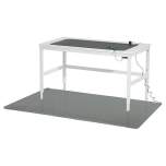 Warmbier 1250683. ESD workstation set, table mat, grey, 610x1220x2 mm incl. accessories