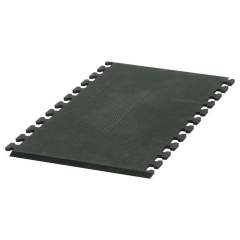 Warmbier 1307.B1.Q970.Q610.VM. ESD floor mat Ecostat, puzzle technique: crosswise, middle piece, black, napped, 970x610x13 mm