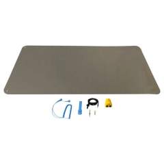 Warmbier 1402.690.SET.N. ESD table mat set, with table mat 610x1220x2 mm incl. accessories