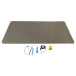 Warmbier 1402.690.SET.N. ESD table mat set, with table mat 610x1220x2 mm incl. accessories